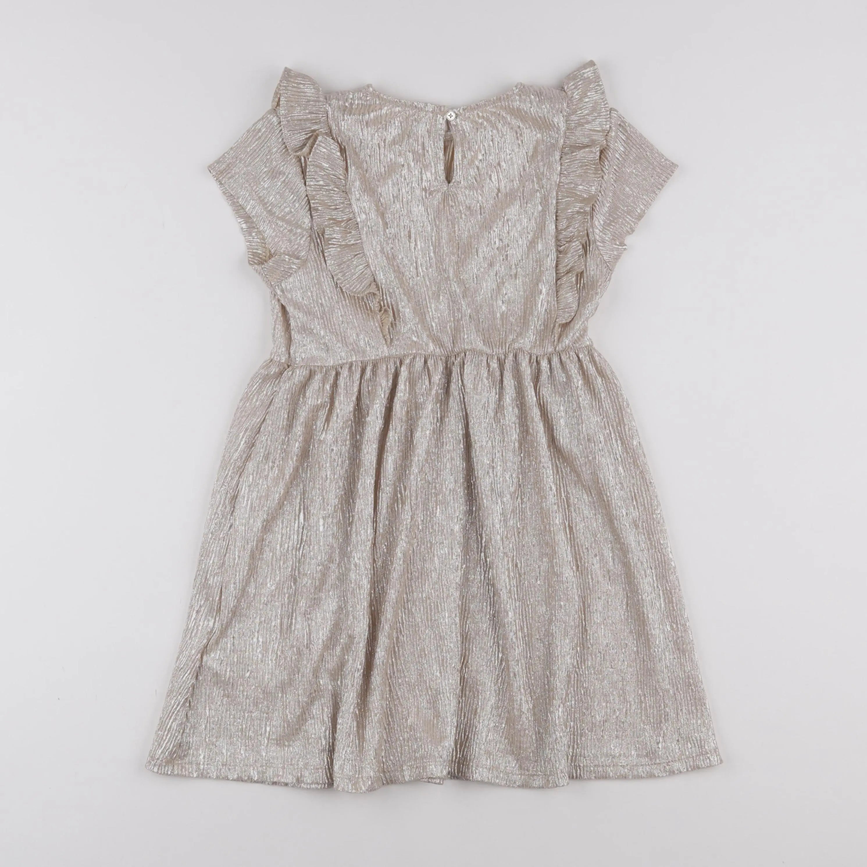 Vertbaudet - robe or - 2 ans
