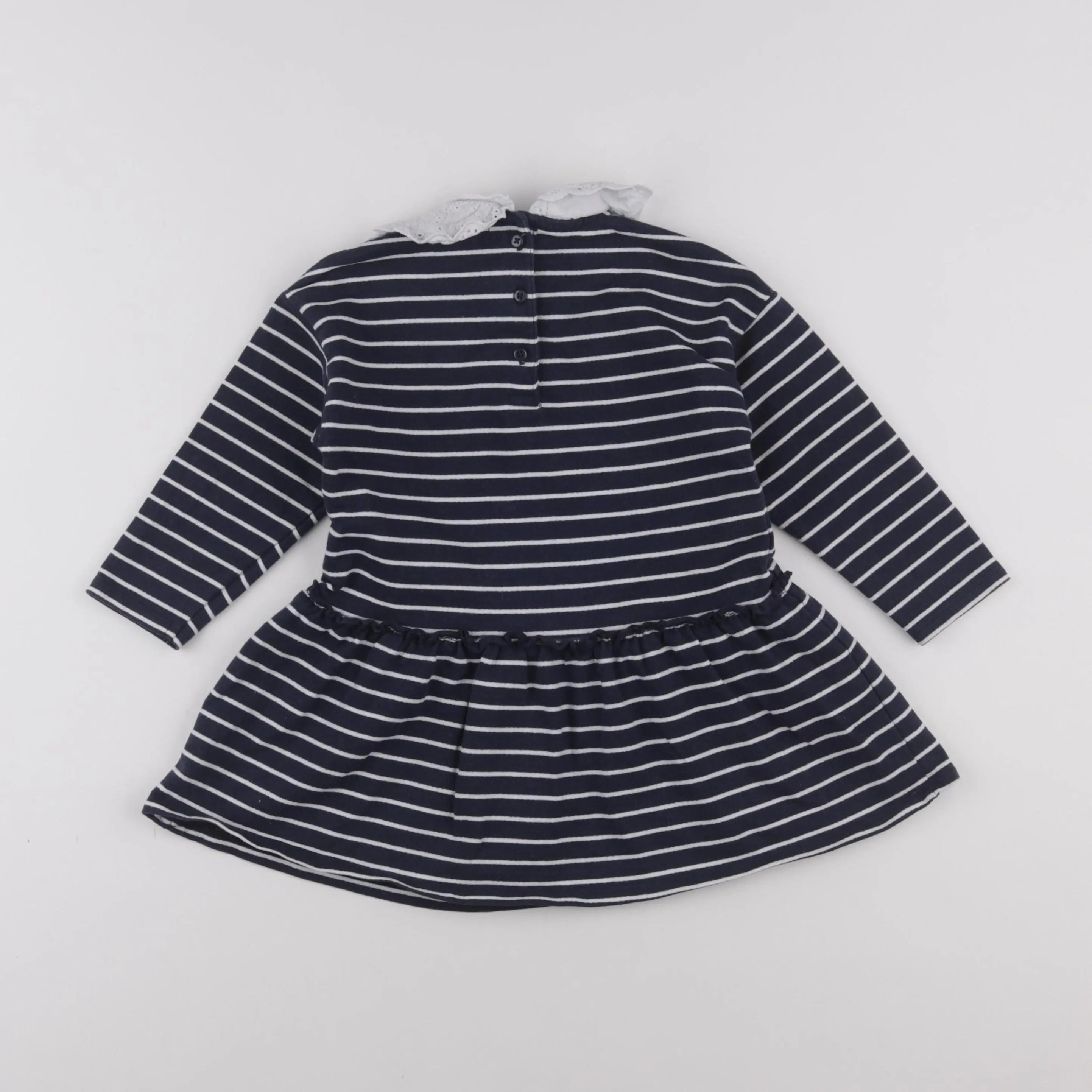 Vertbaudet - robe bleu - 3 ans