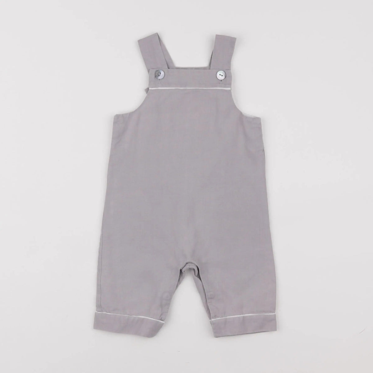 Jacadi - salopette gris - 6 mois
