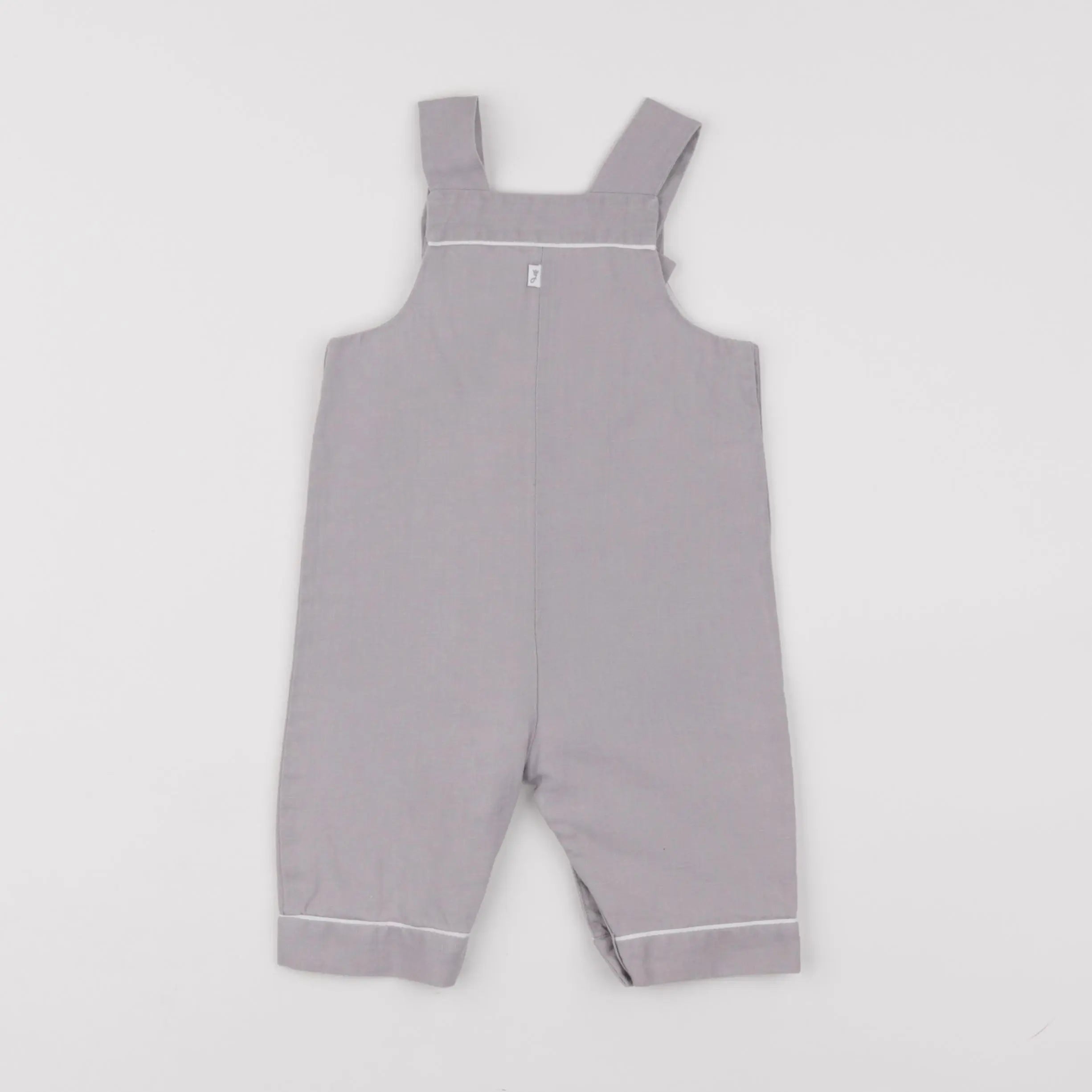 Jacadi - salopette gris - 6 mois