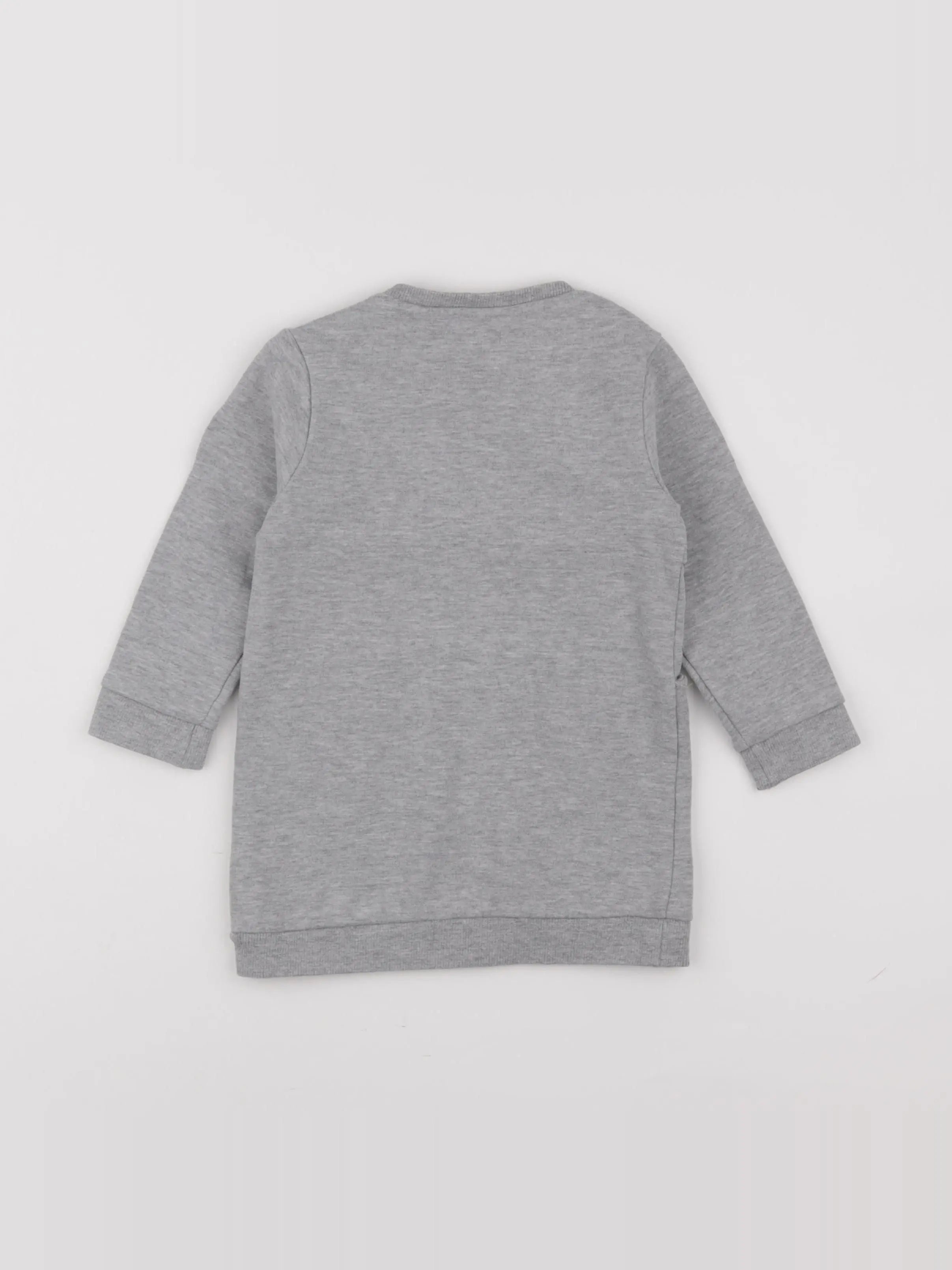 Vertbaudet - robe gris - 2 ans