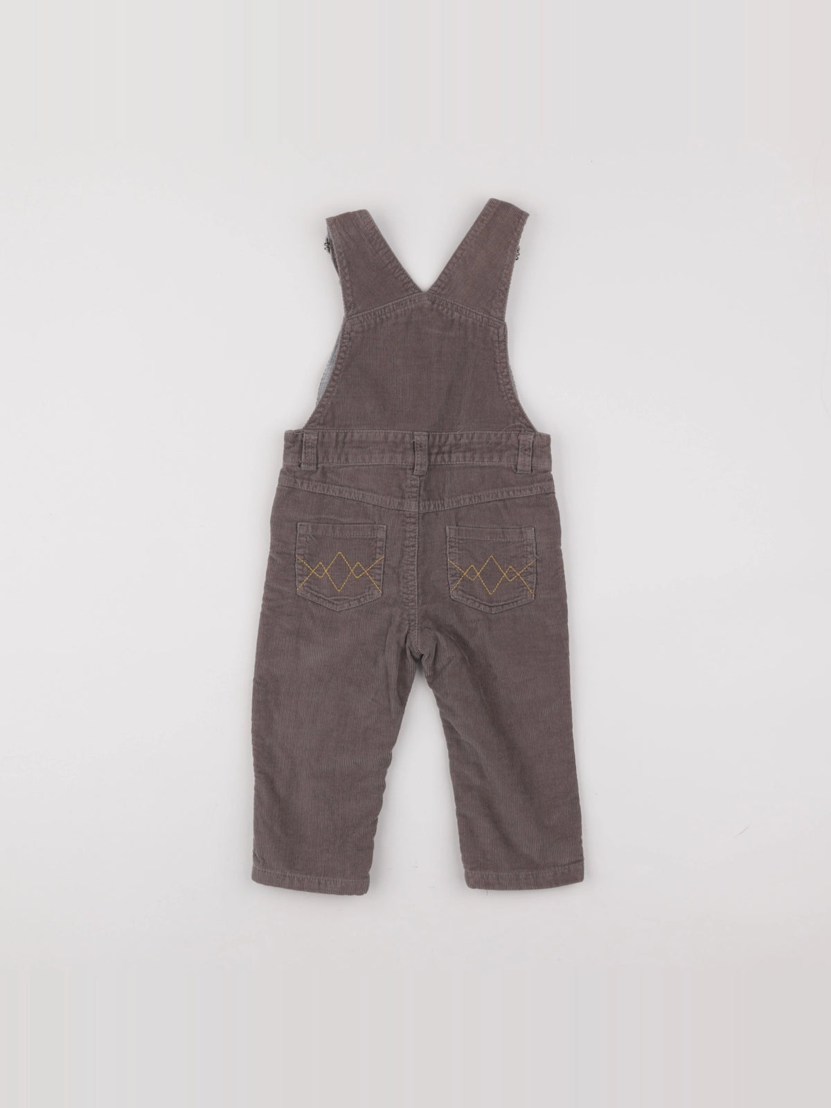 Cadet Rousselle - salopette marron - 12 mois