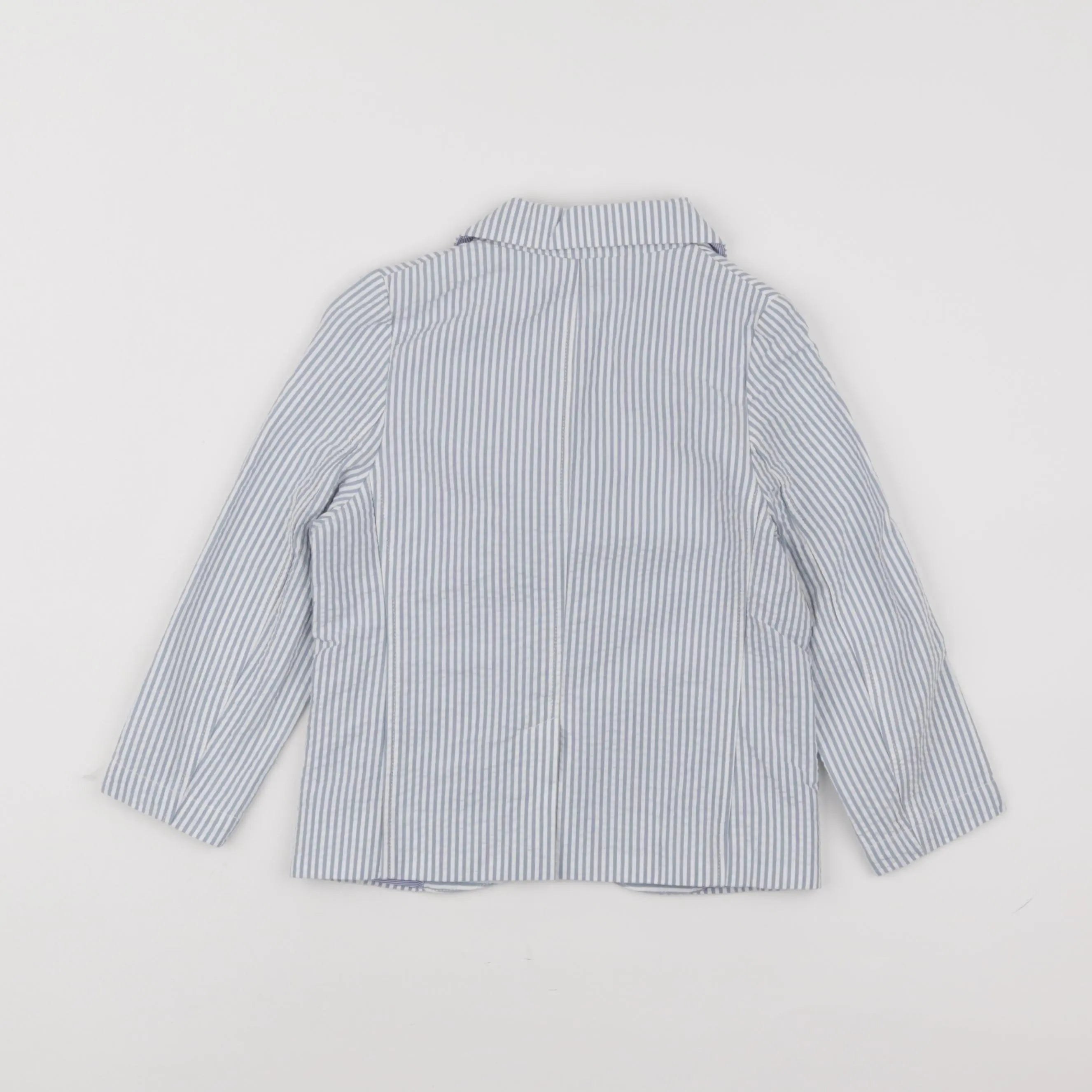 Petit Bateau - veste blanc, bleu - 4 ans