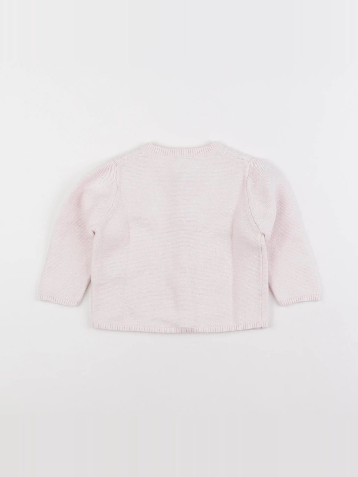 Carrément Beau - gilet rose - 12 mois