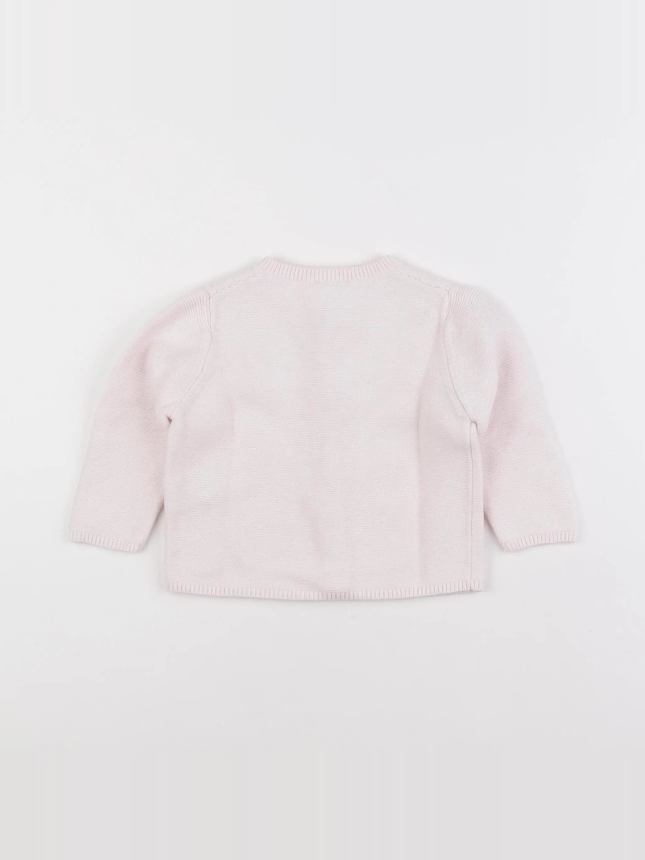 Carrément Beau - gilet rose - 12 mois