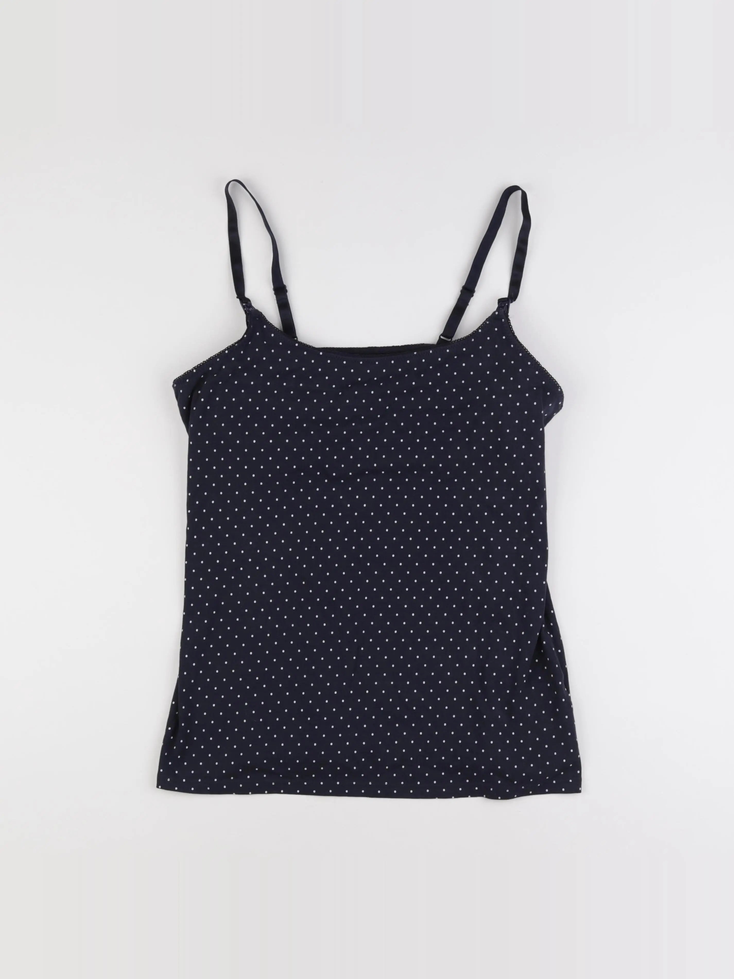 H&M - débardeur grossesse bleu - 40 à 42