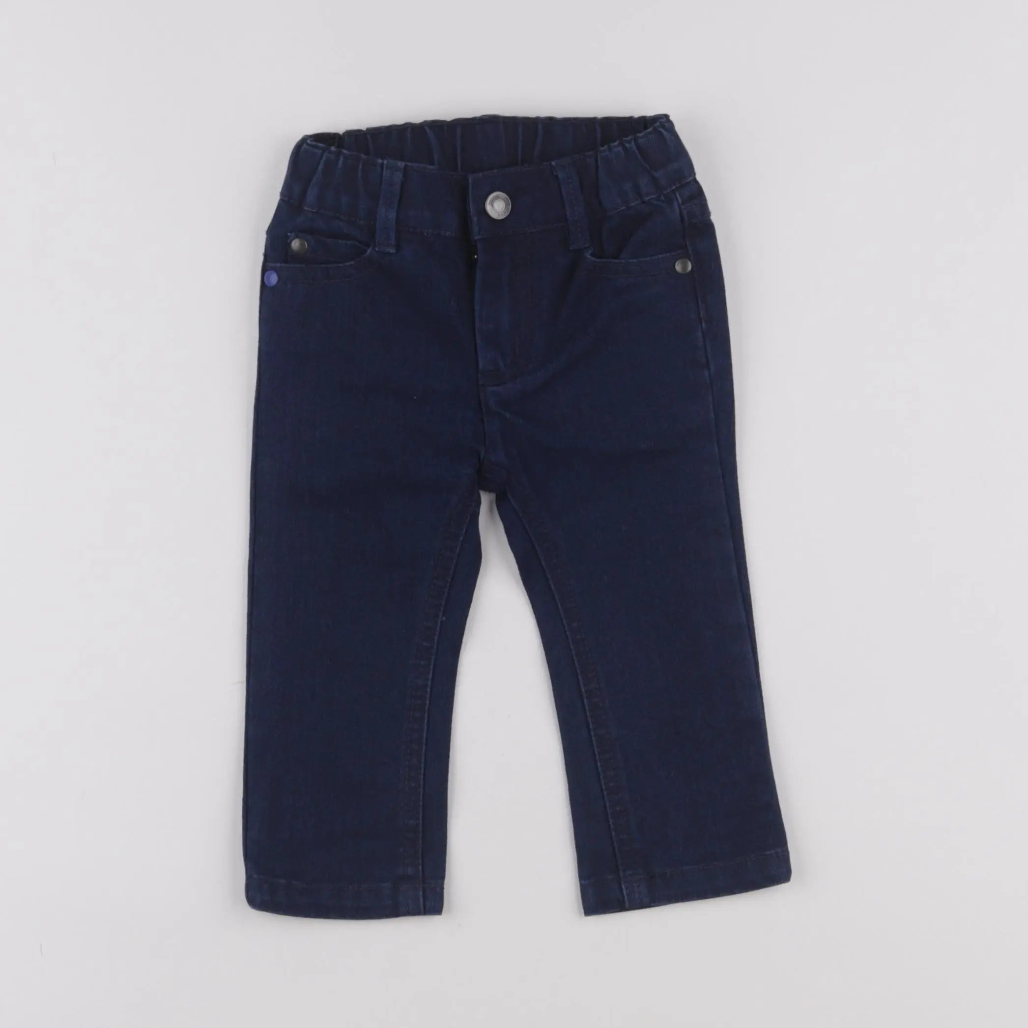 Jacadi - jean bleu - 12 mois