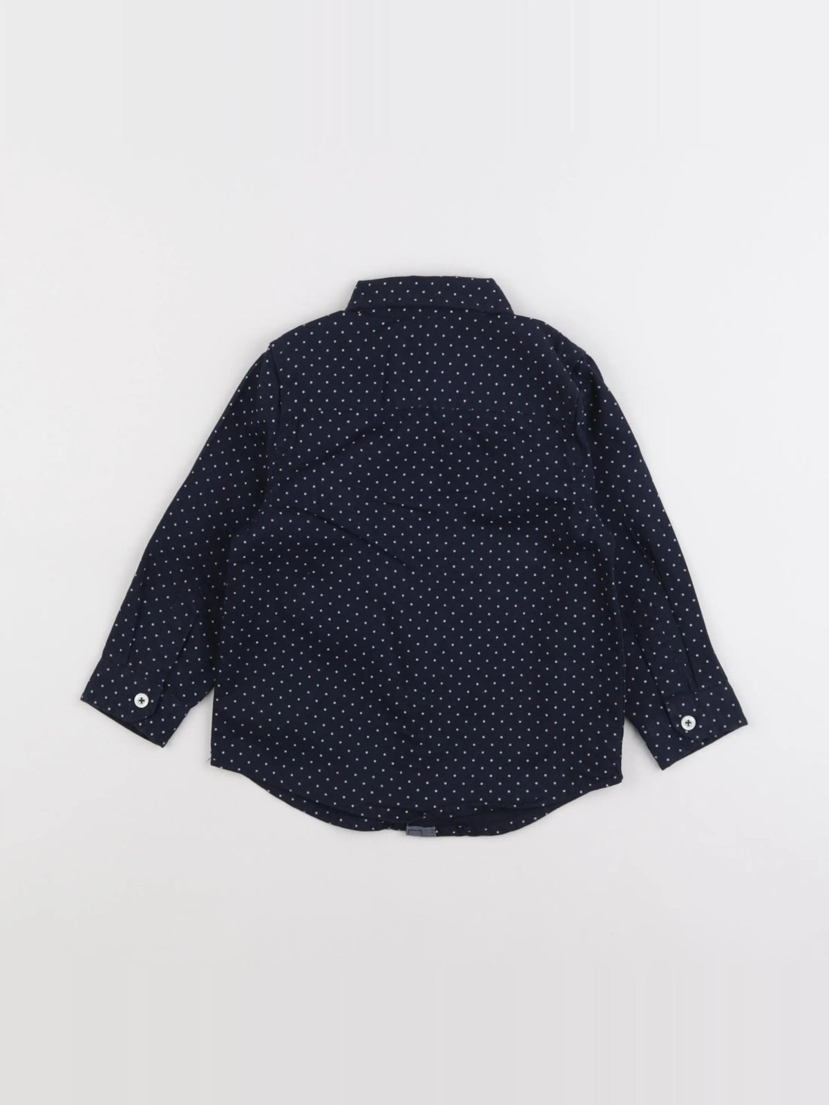 Vertbaudet - chemise bleu - 2 ans