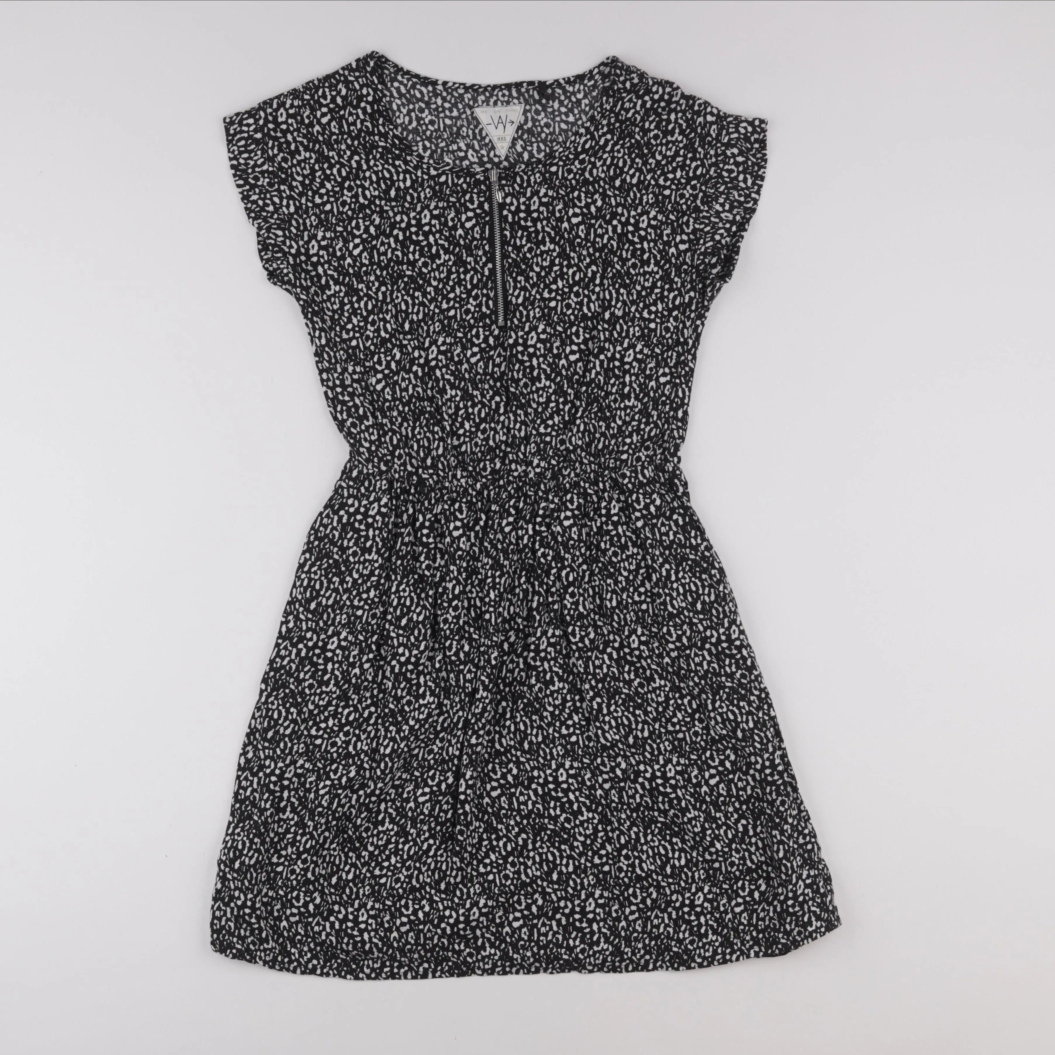 IKKS - robe noir - 10 ans