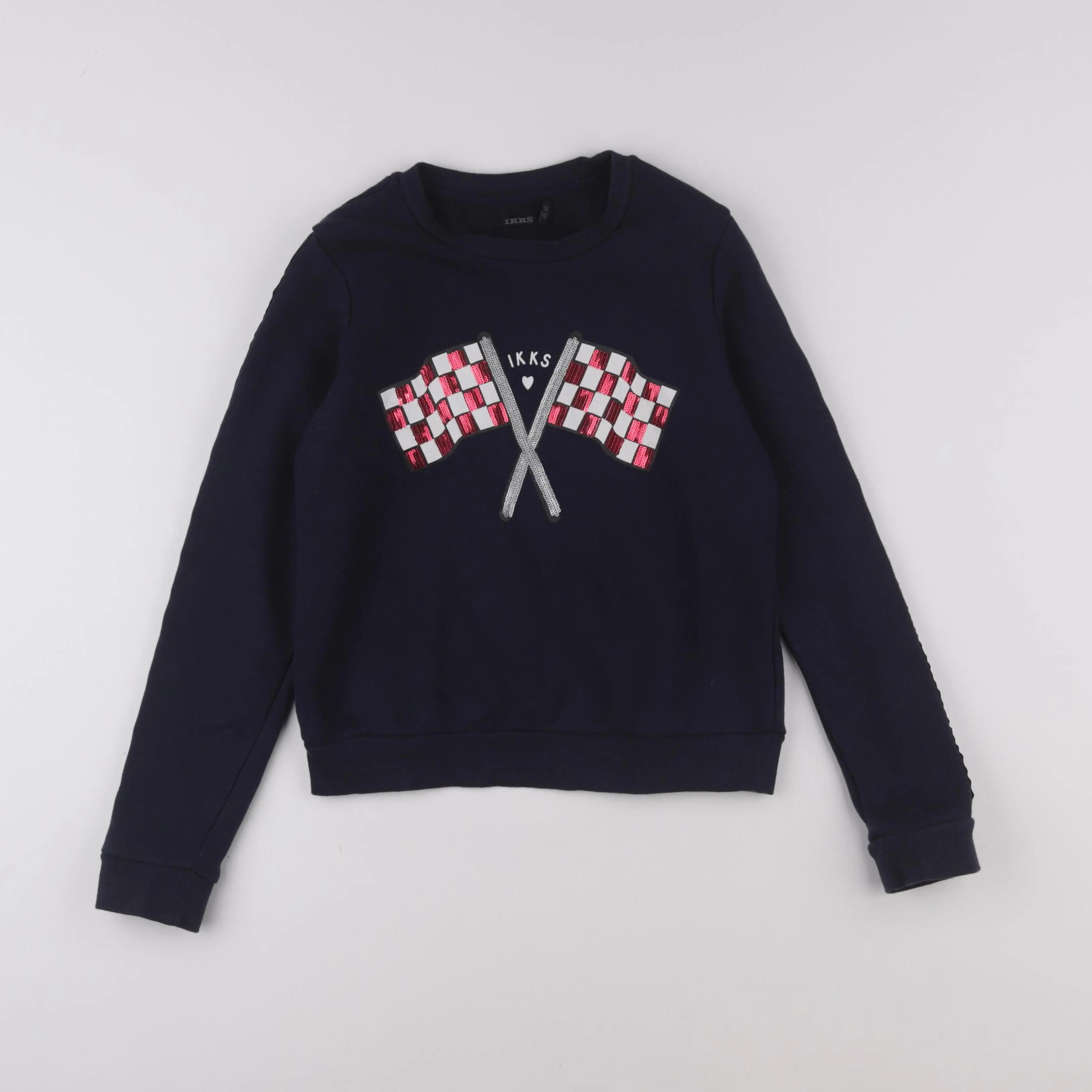 IKKS - sweat bleu - 12 ans