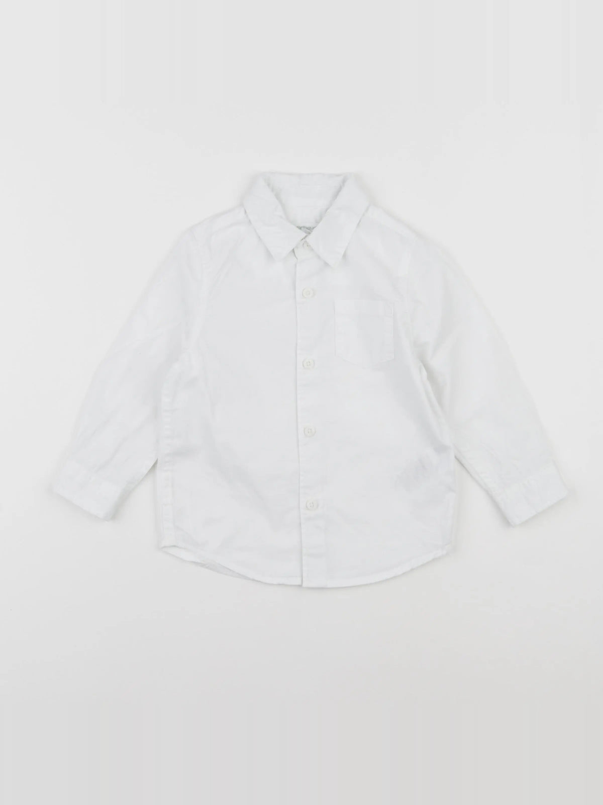 Vertbaudet - chemise blanc - 2 ans