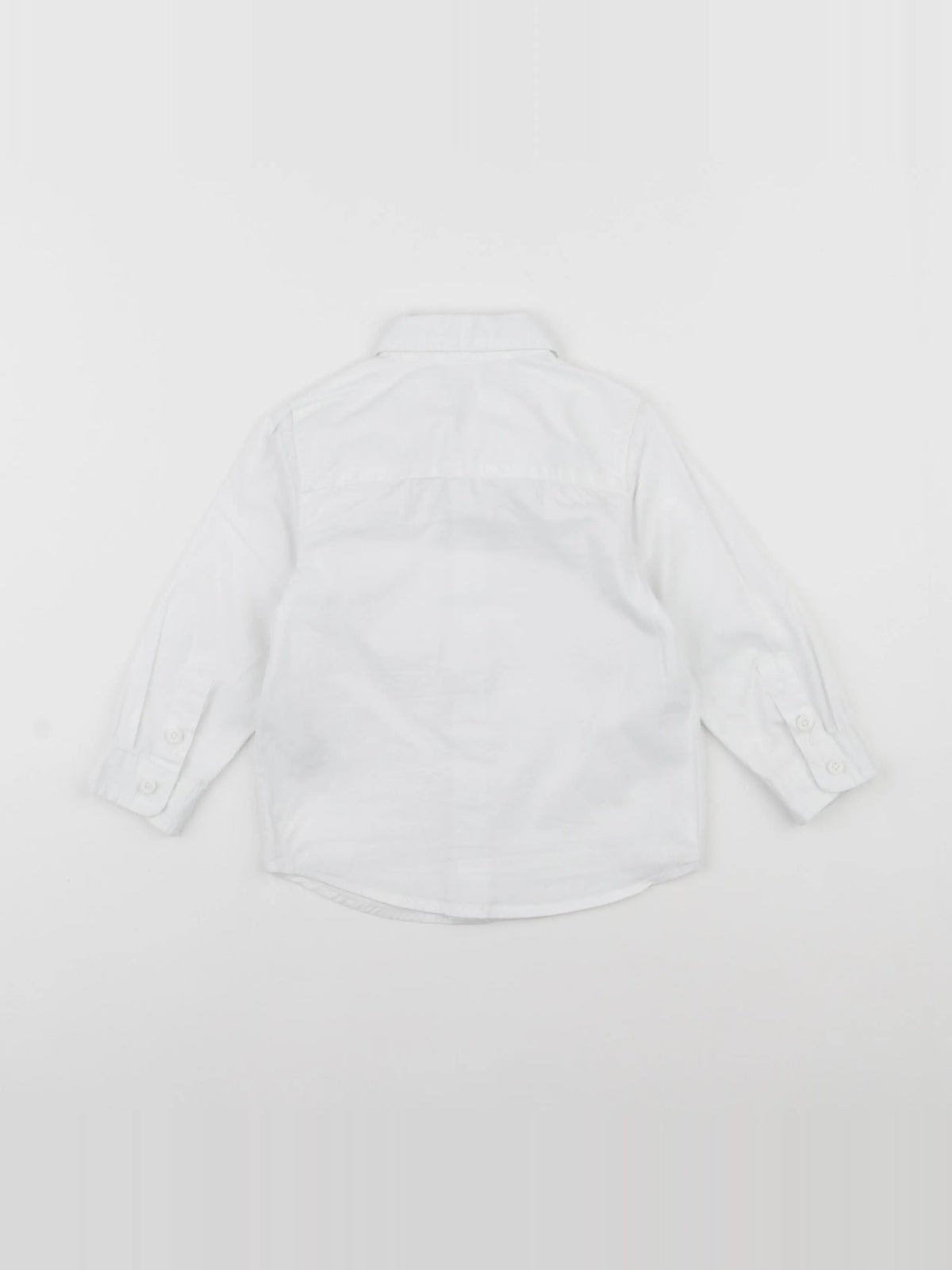 Vertbaudet - chemise blanc - 2 ans