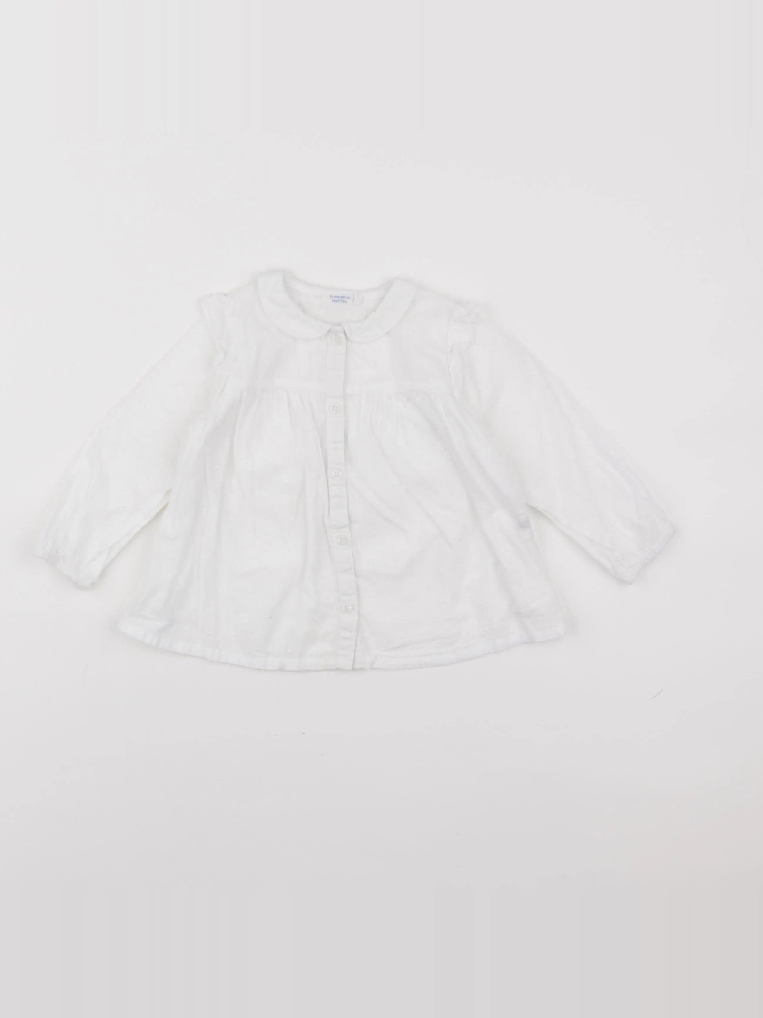 Boutchou - blouse blanc - 18 mois