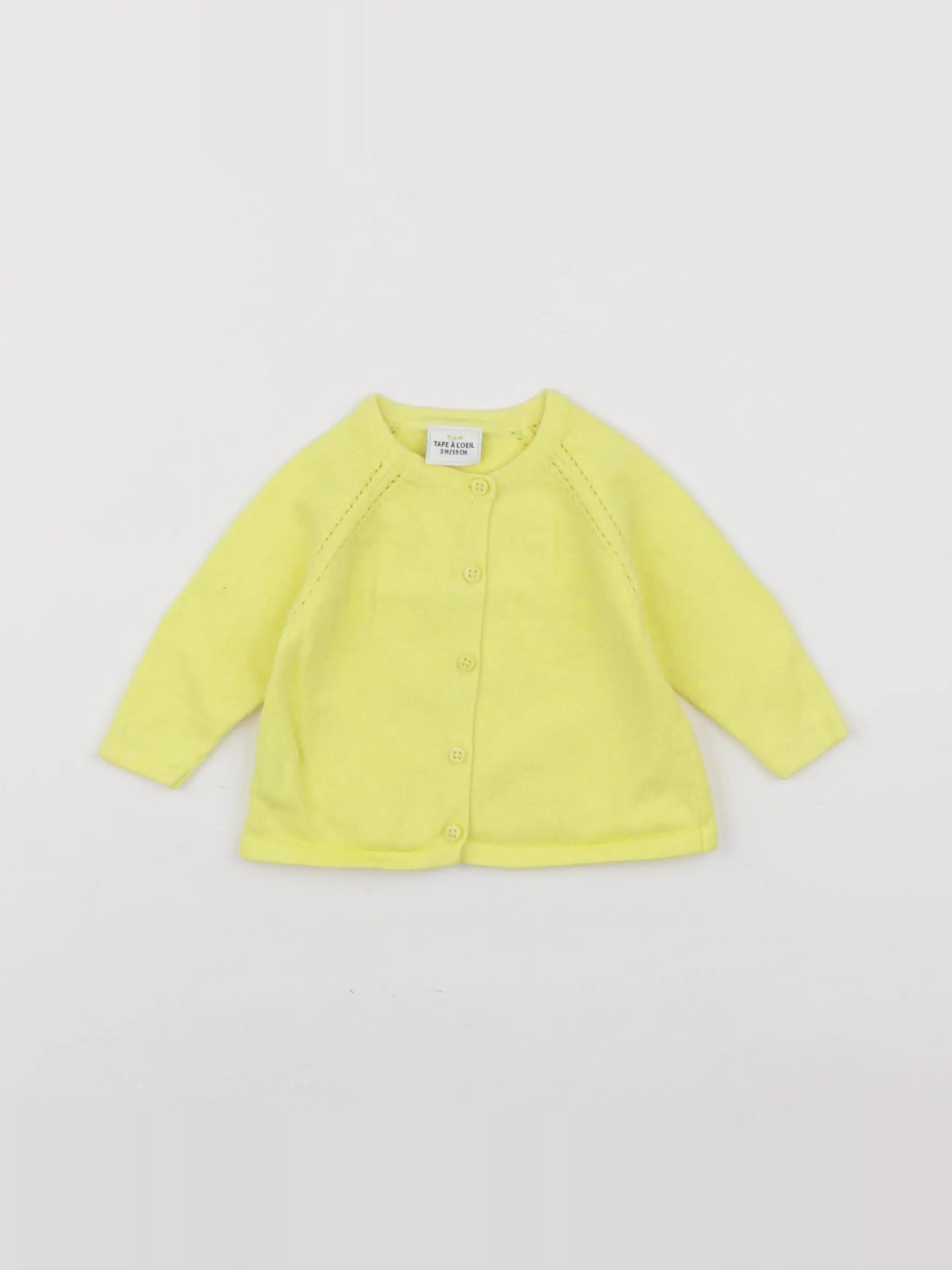 Tape à l'oeil - gilet jaune - 3 mois