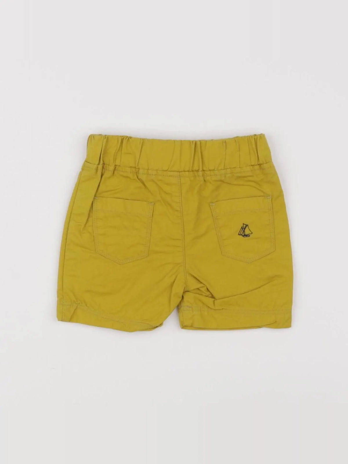 Petit Bateau - short jaune - 3 mois