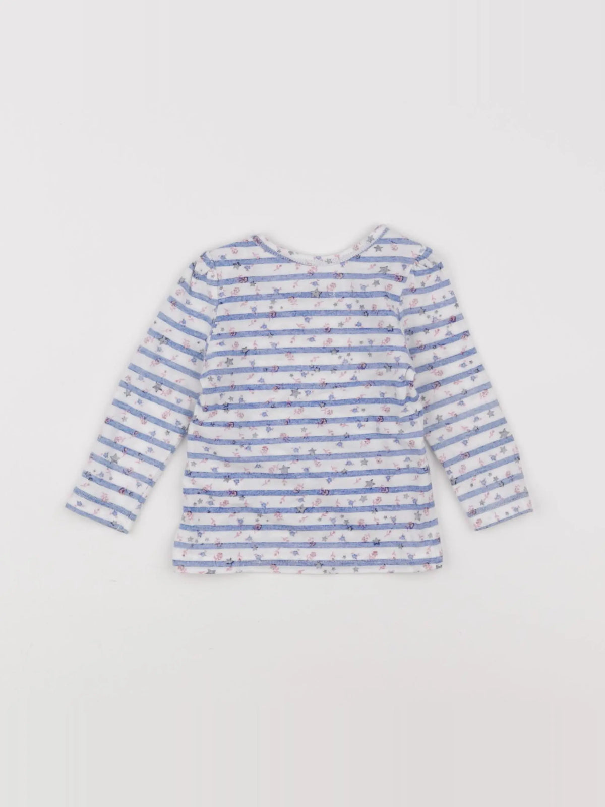 IKKS - tee-shirt bleu - 6 mois