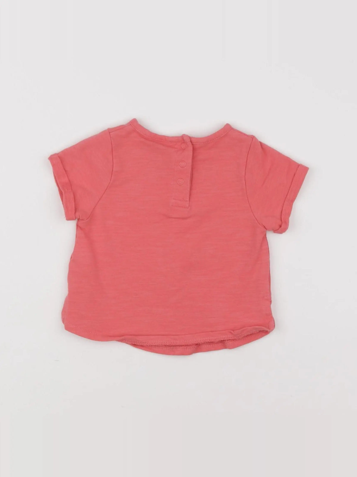 Tape à l'oeil - tee-shirt rose - 3 mois
