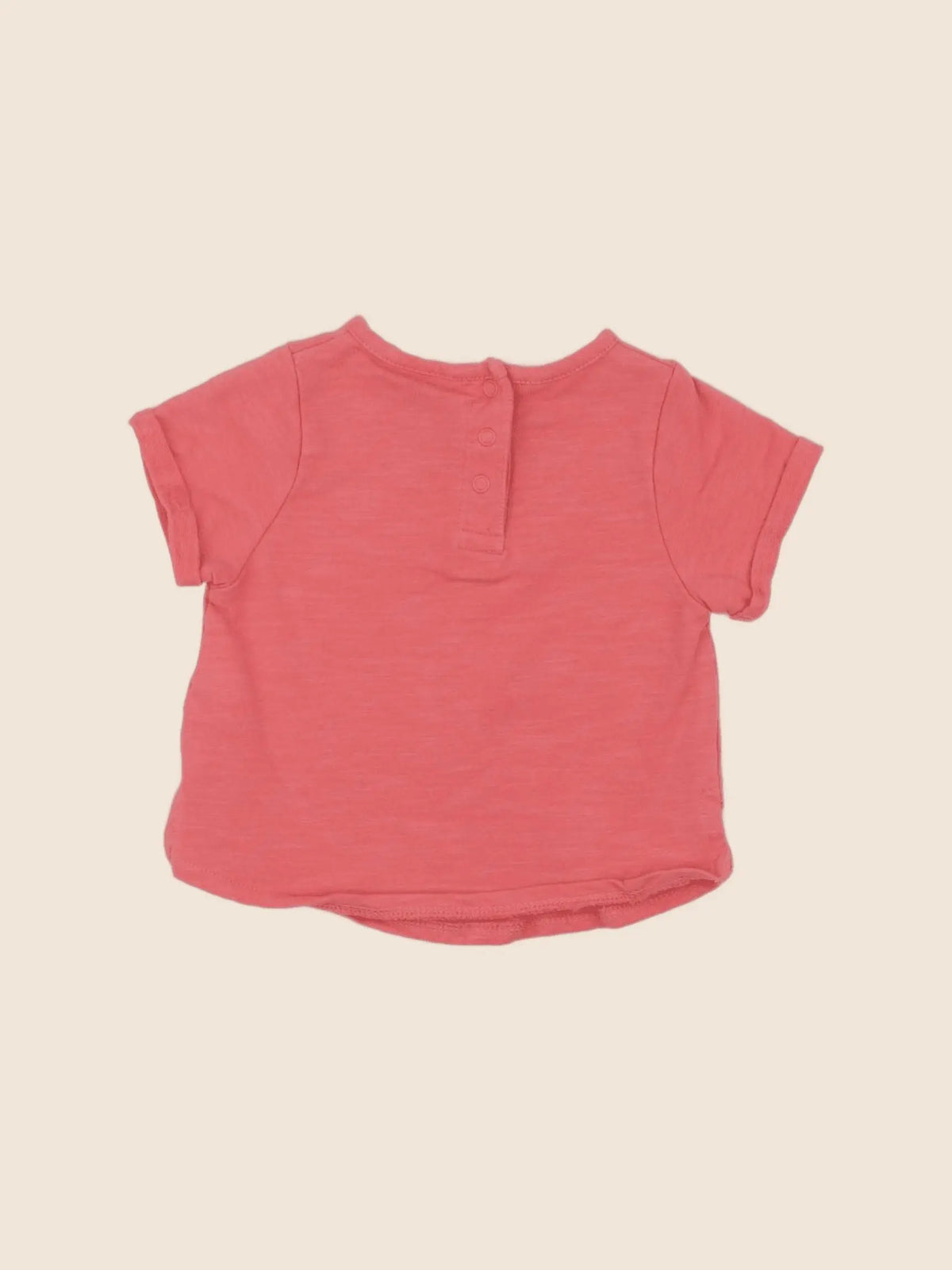 Tape à l'oeil - tee-shirt rose - 3 mois