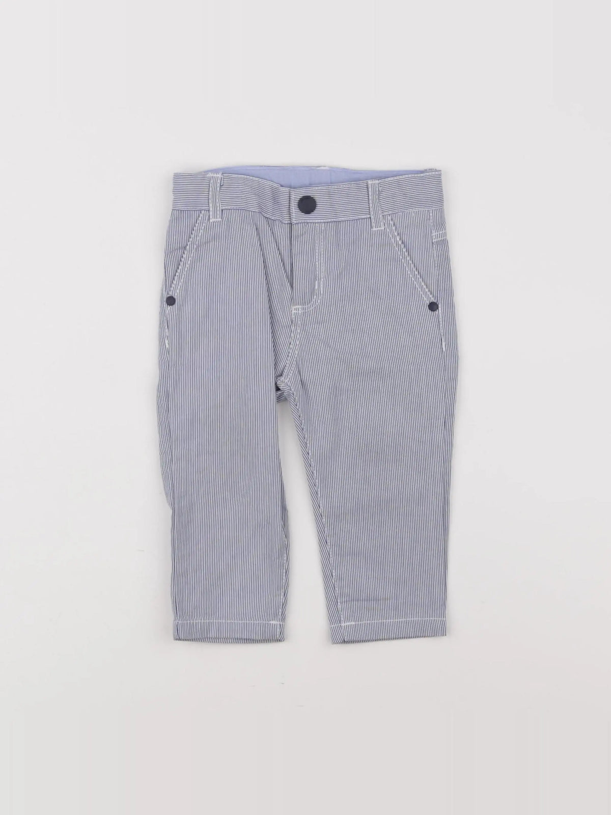 Jacadi - pantalon bleu - 12 mois