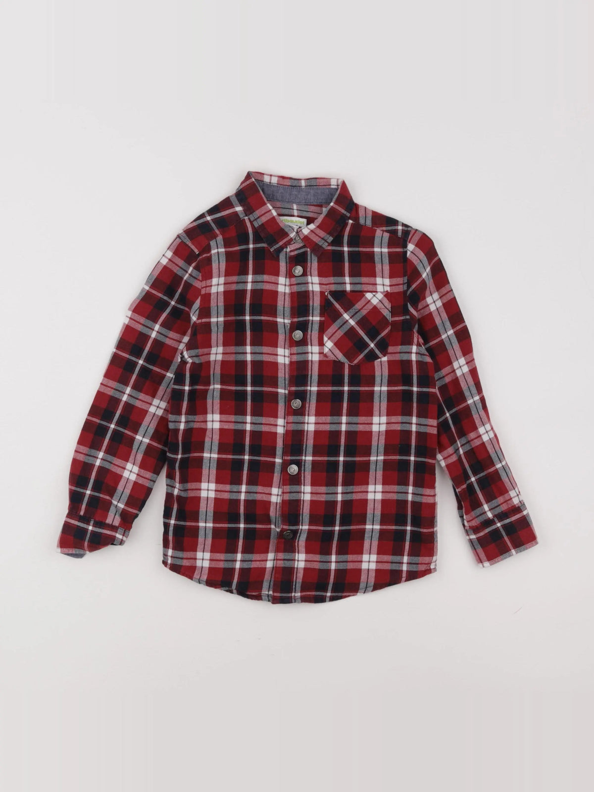 Vertbaudet - chemise multicolore - 6 ans