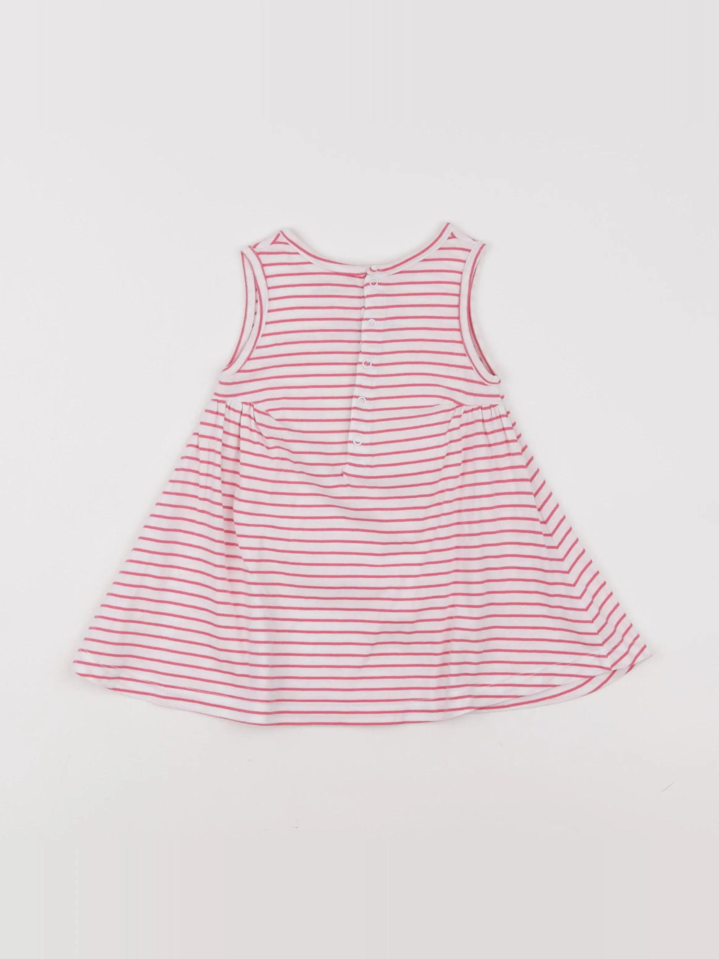 Boutchou - robe rose - 12 mois