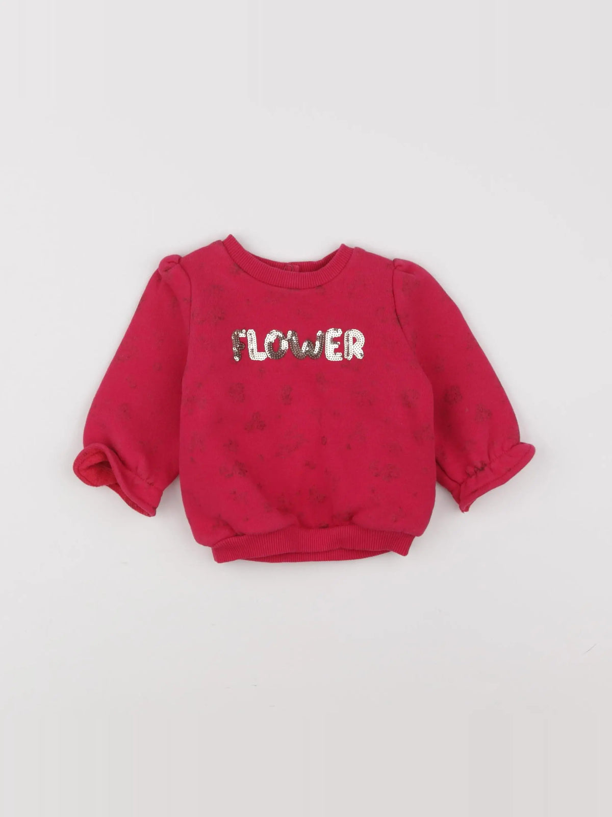 Tape à l'oeil - sweat rose - 6 mois