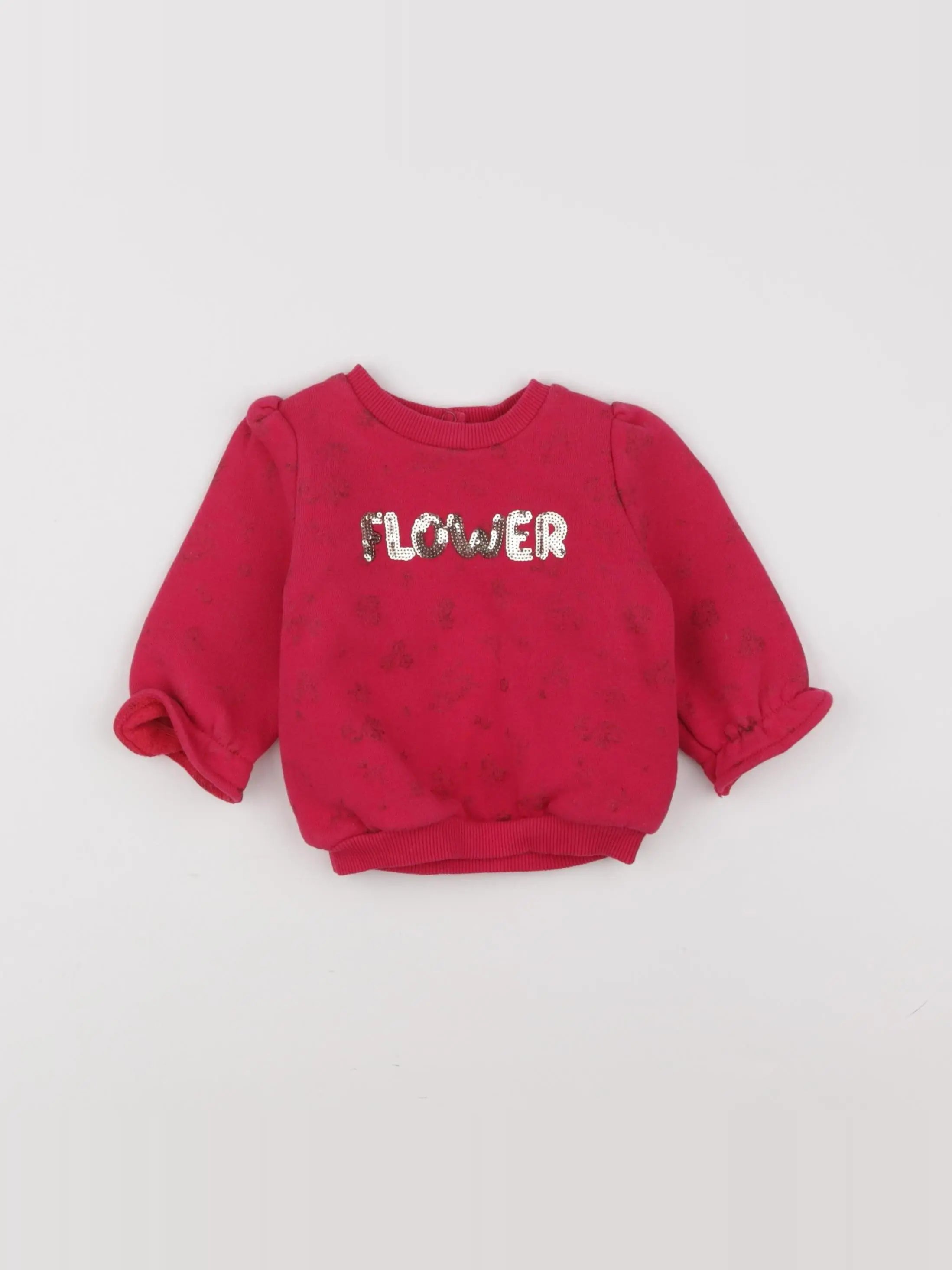 Tape à l'oeil - sweat rose - 6 mois