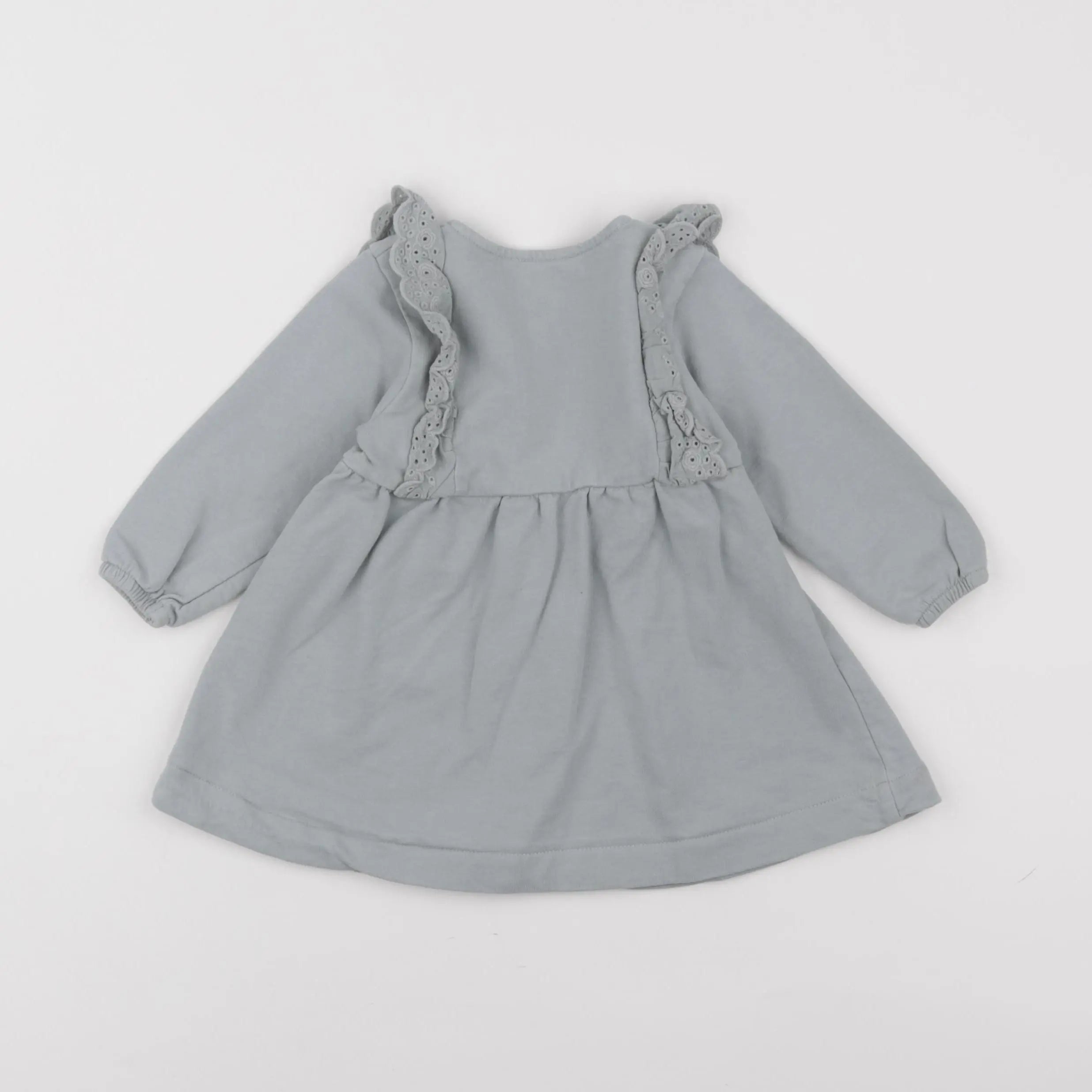 Vertbaudet - robe vert - 12 mois