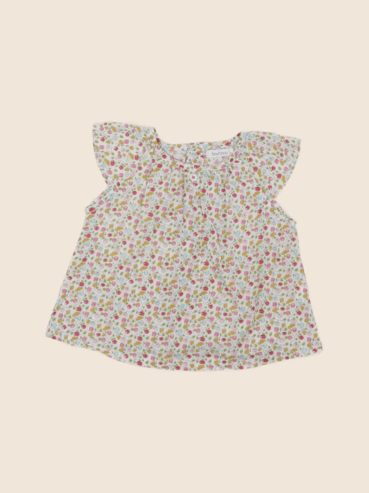 Boutchou - blouse multicolore - 3 mois