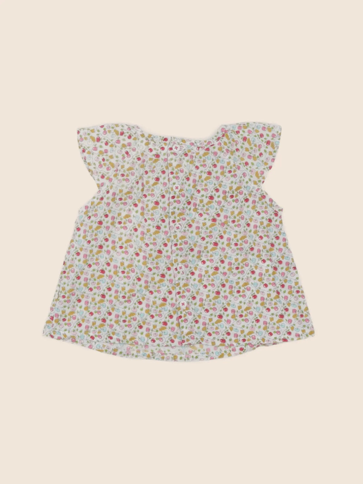 Boutchou - blouse multicolore - 3 mois