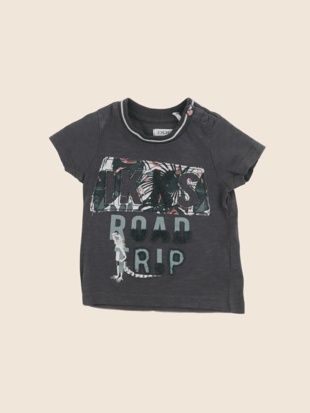 IKKS - tee-shirt gris - 3 mois