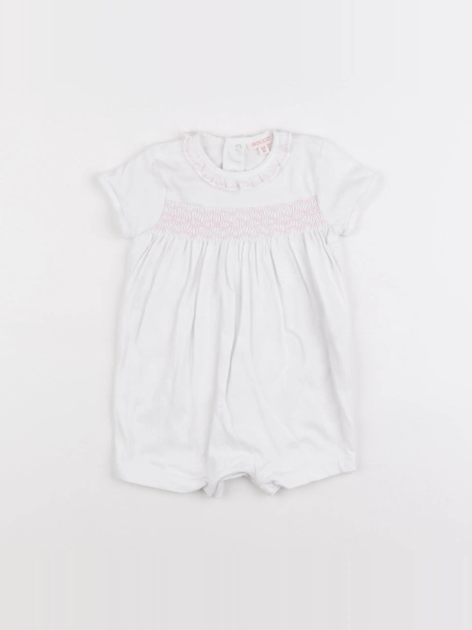 Gocco - combinaison blanc - 3/6 mois
