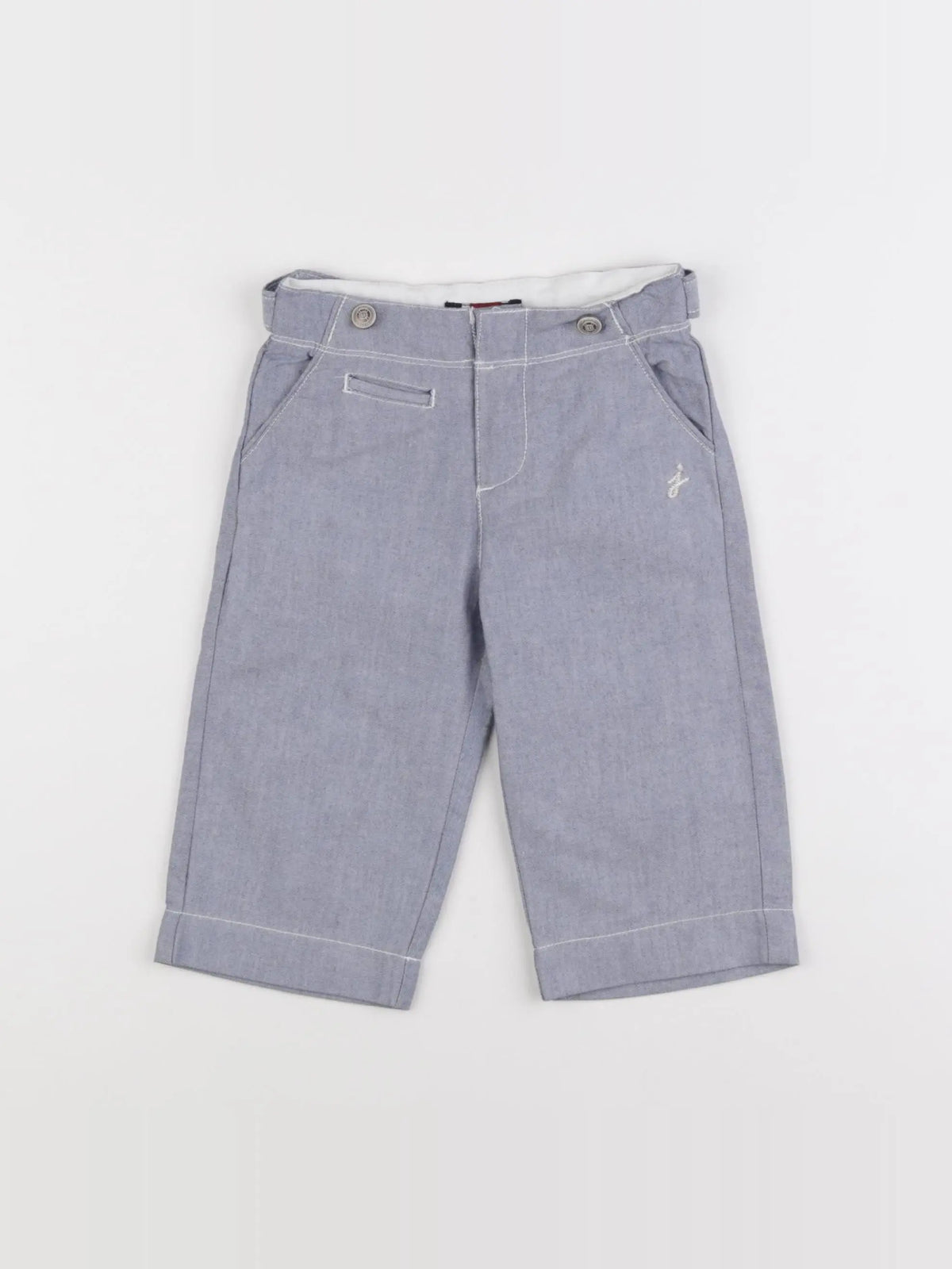 Jacadi - pantalon bleu - 12 mois