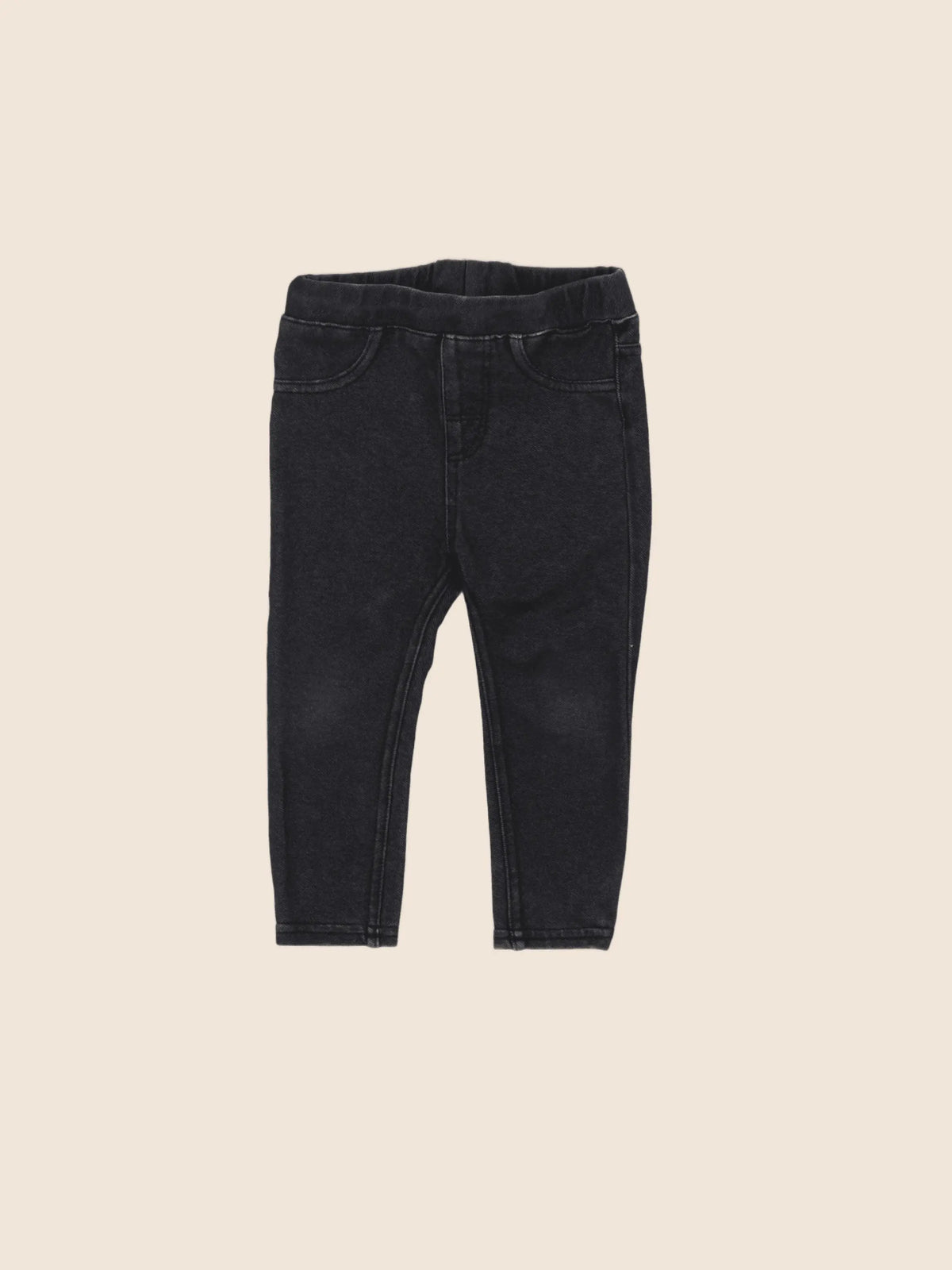 H&M - jegging gris - 9/12 mois