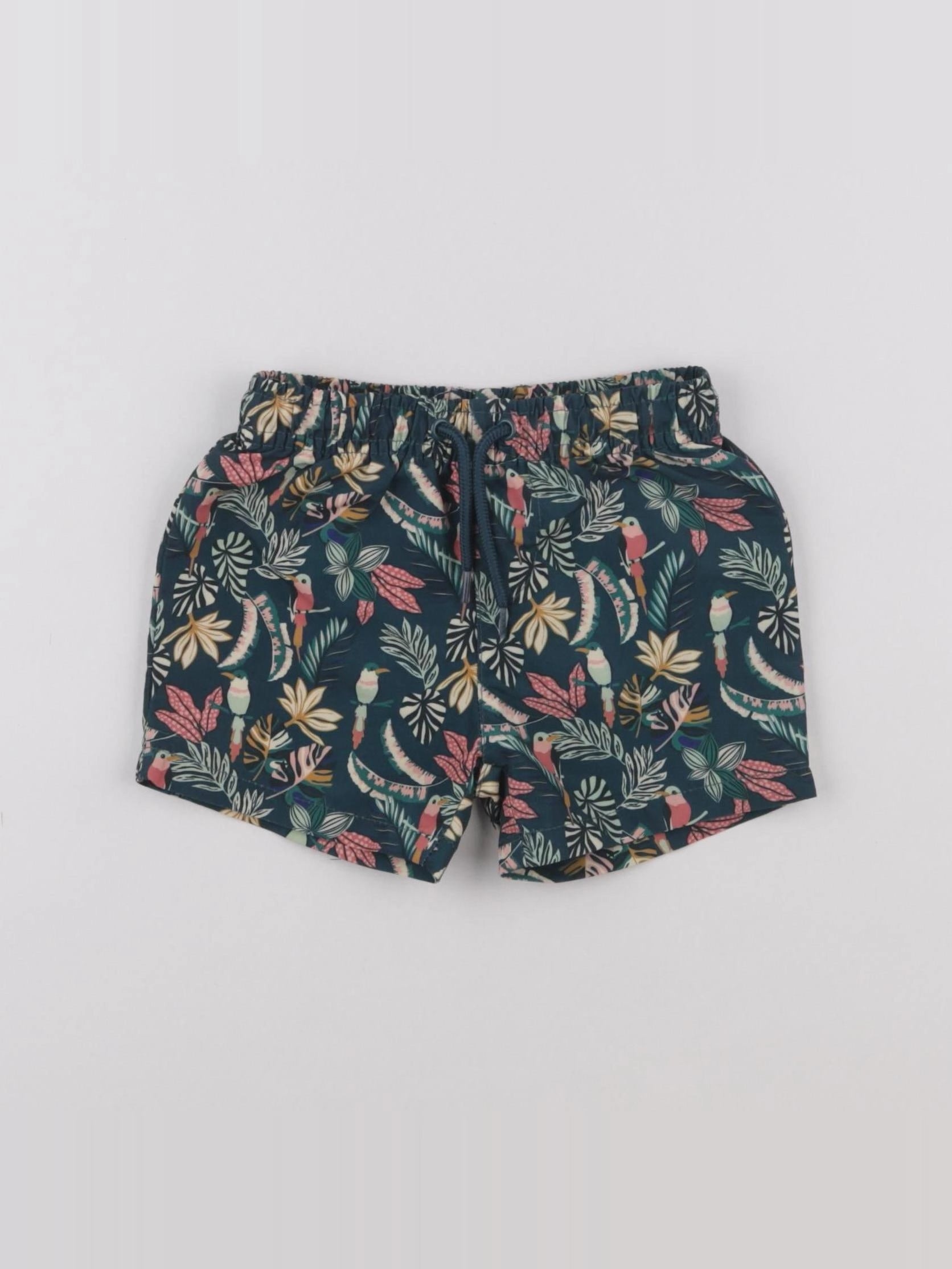 Vertbaudet - maillot de bain vert - 12 mois