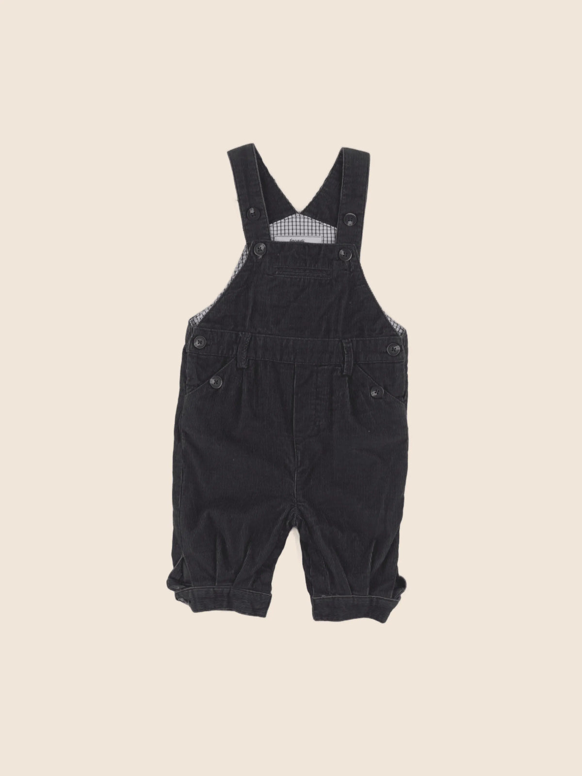 Jacadi - salopette gris - 6 mois
