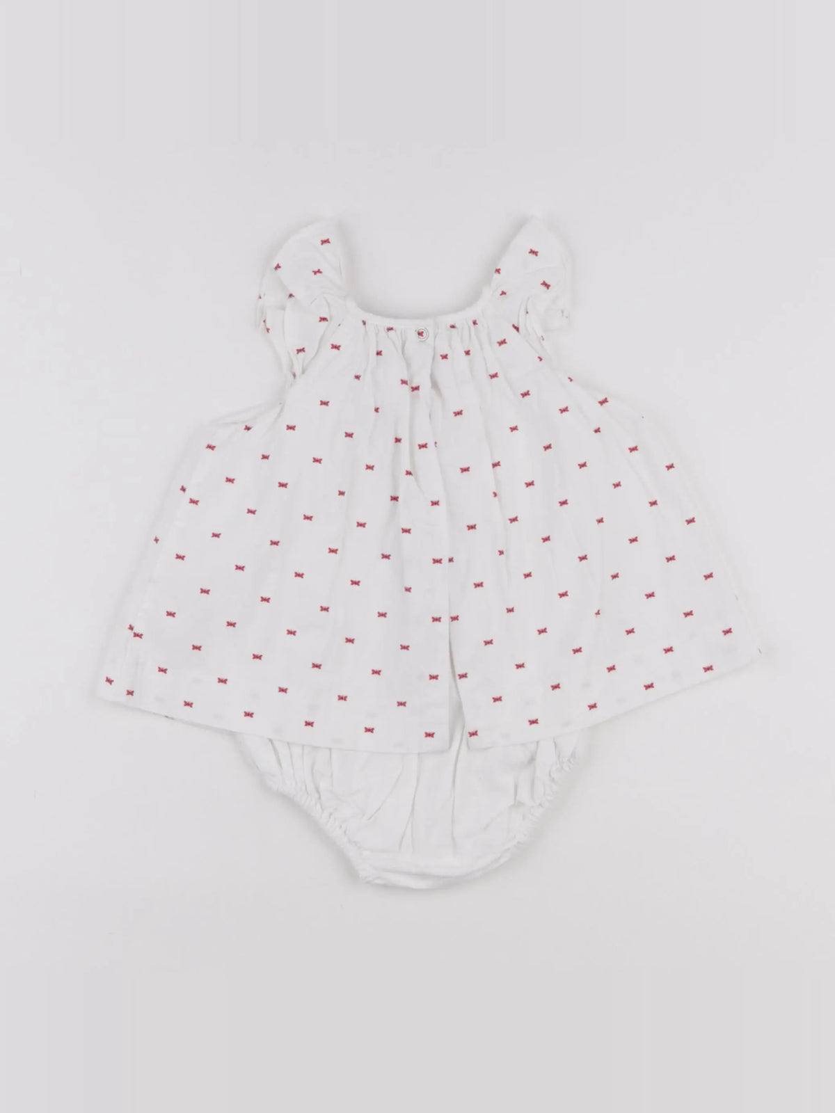 Jacadi - body robe blanc - 6 mois