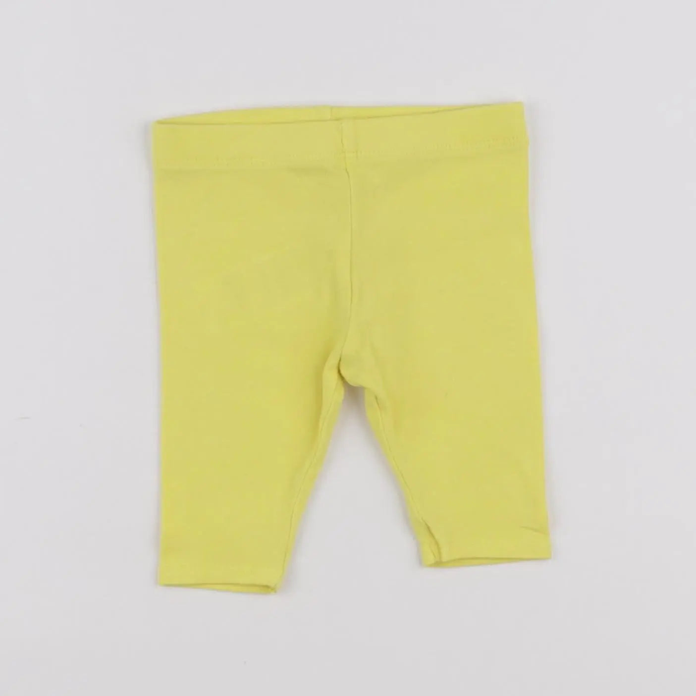 Vertbaudet - legging jaune - 6 mois