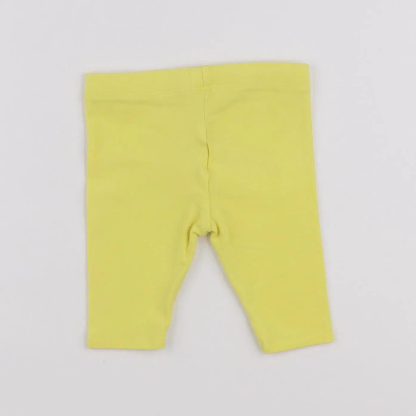 Vertbaudet - legging jaune - 6 mois