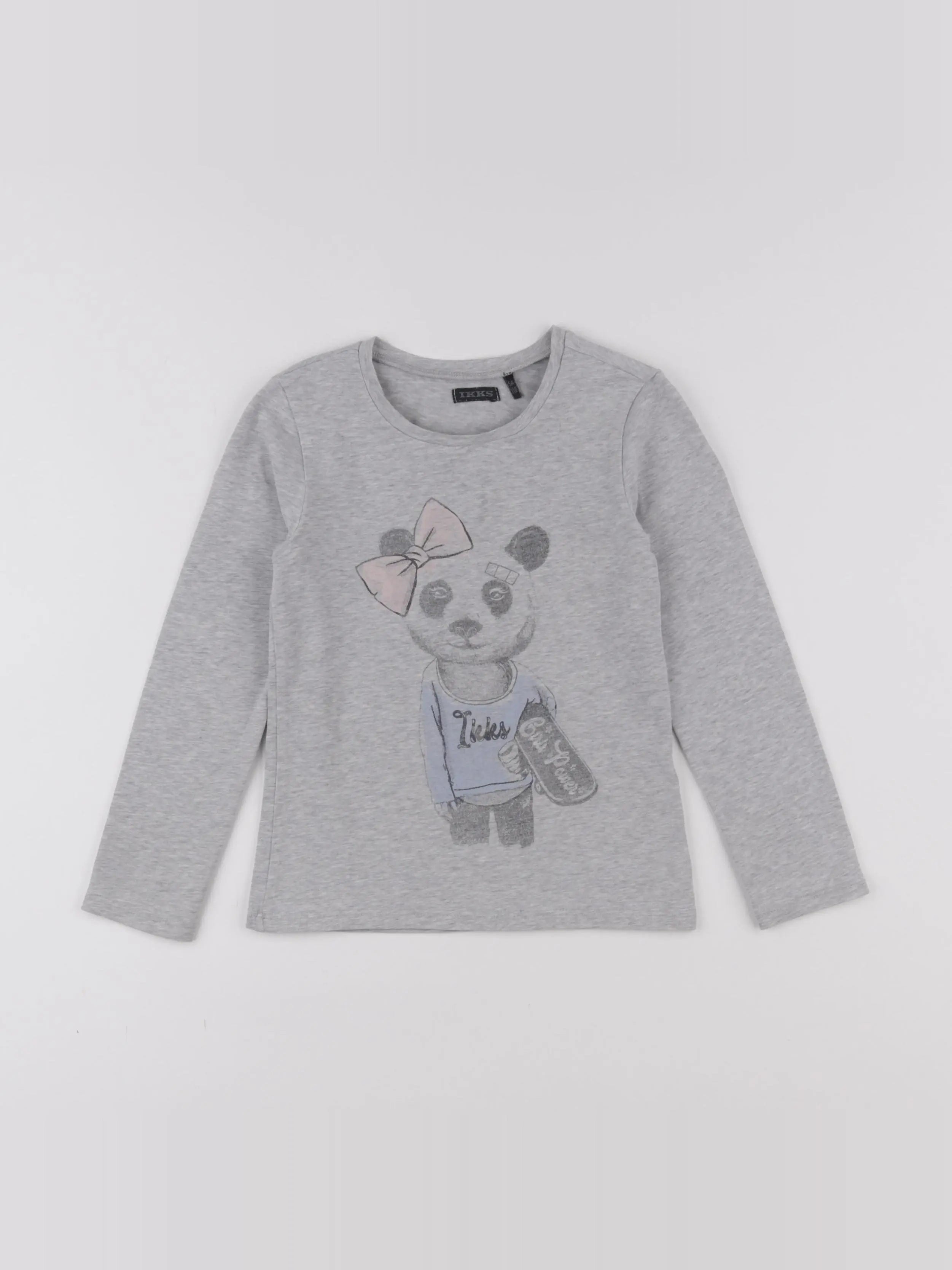IKKS - tee-shirt gris - 5 ans