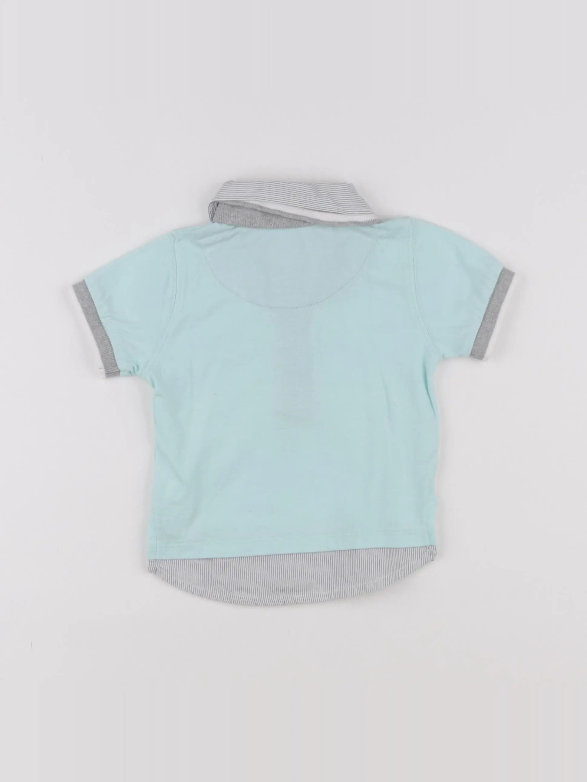 Timberland - polo bleu - 6 mois