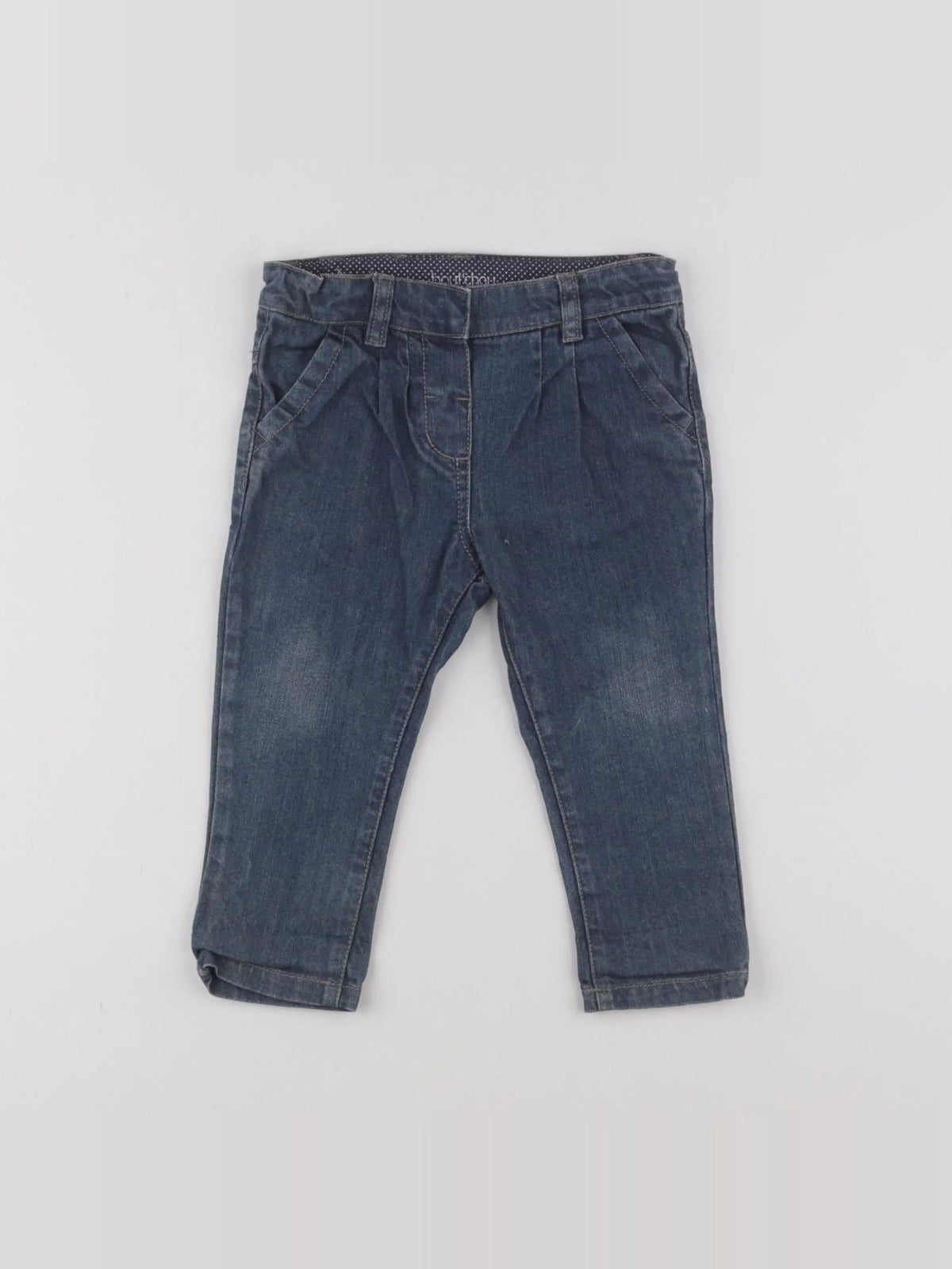 Boutchou - jean bleu - 12 mois