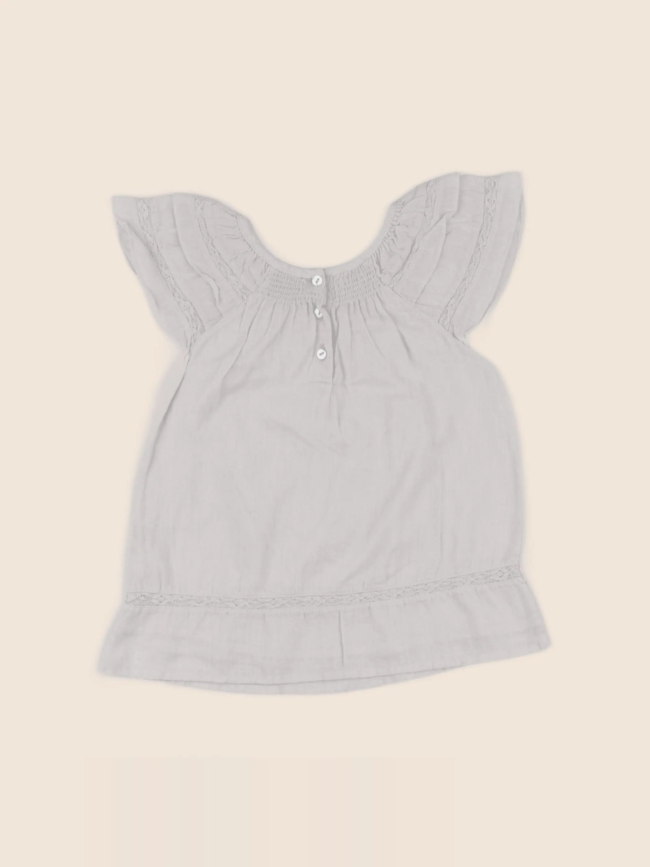 Tocoto vintage - robe beige - 12/18 mois
