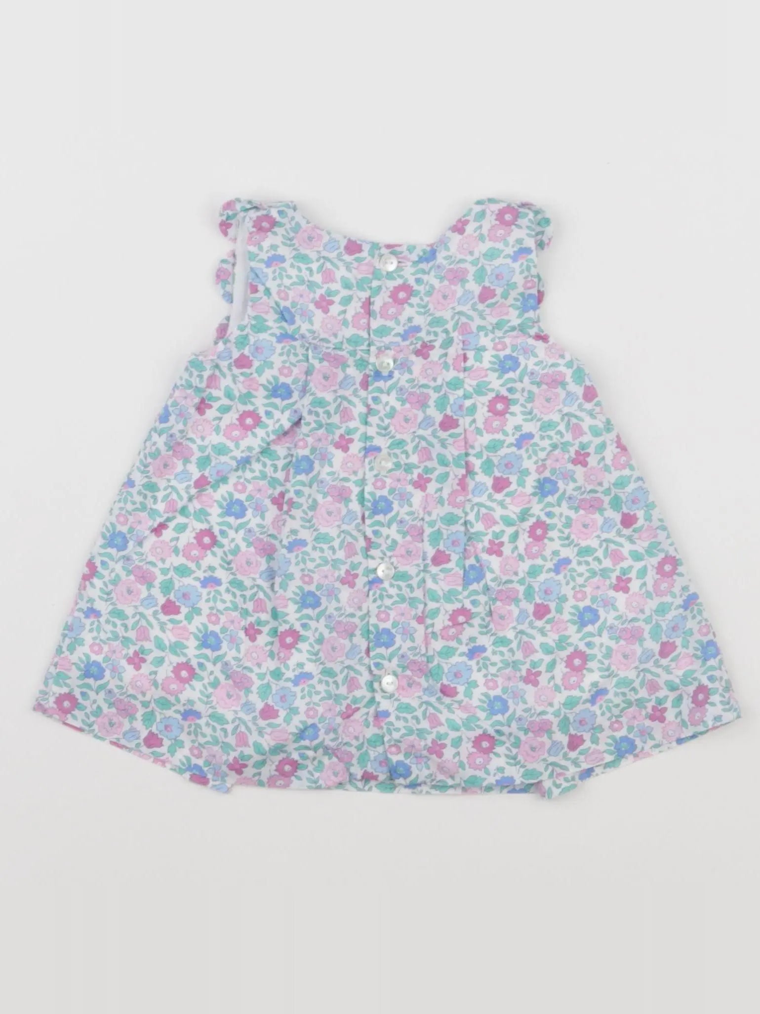 Jacadi - robe liberty multicolore - 1 mois