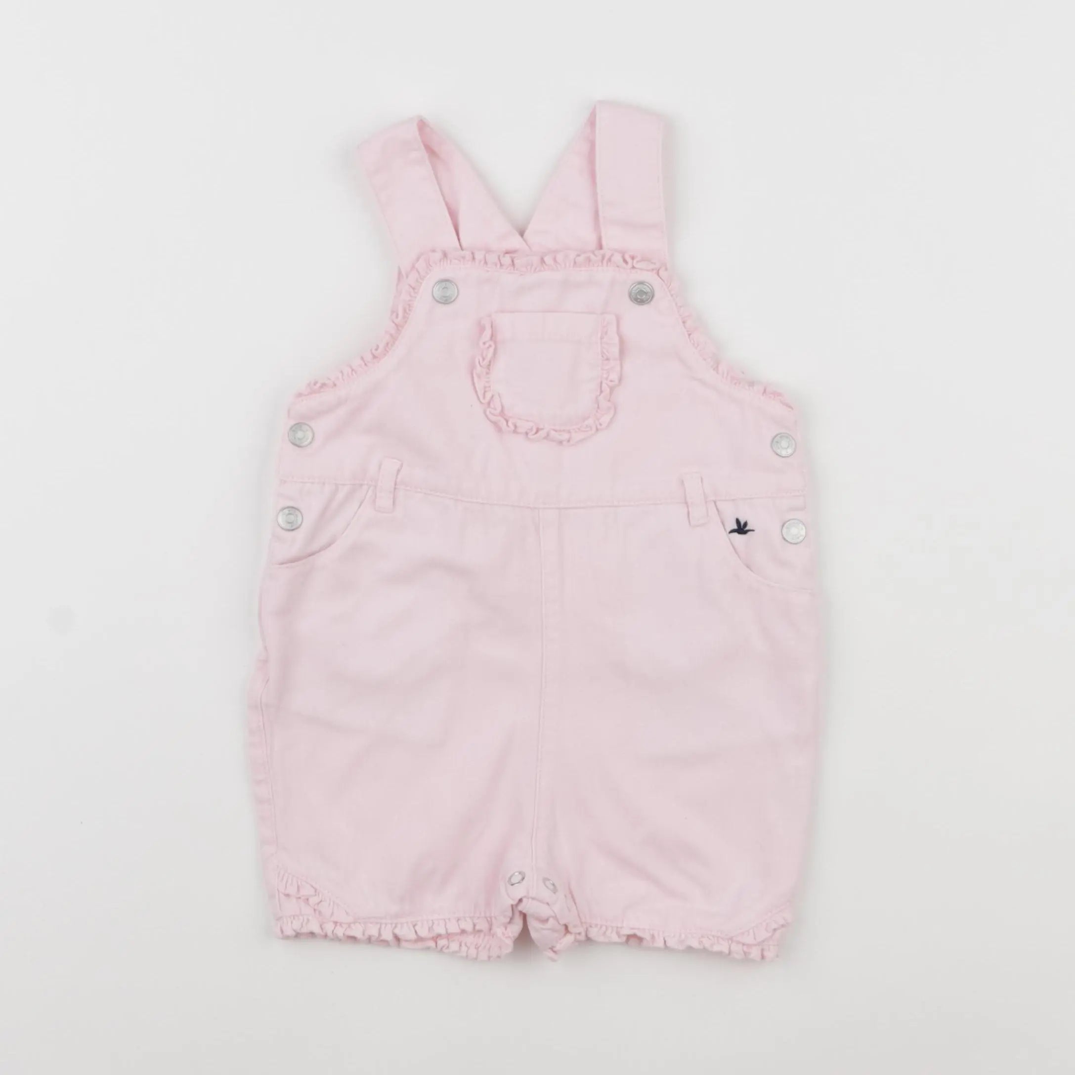 Jacadi - salopette rose - 6 mois
