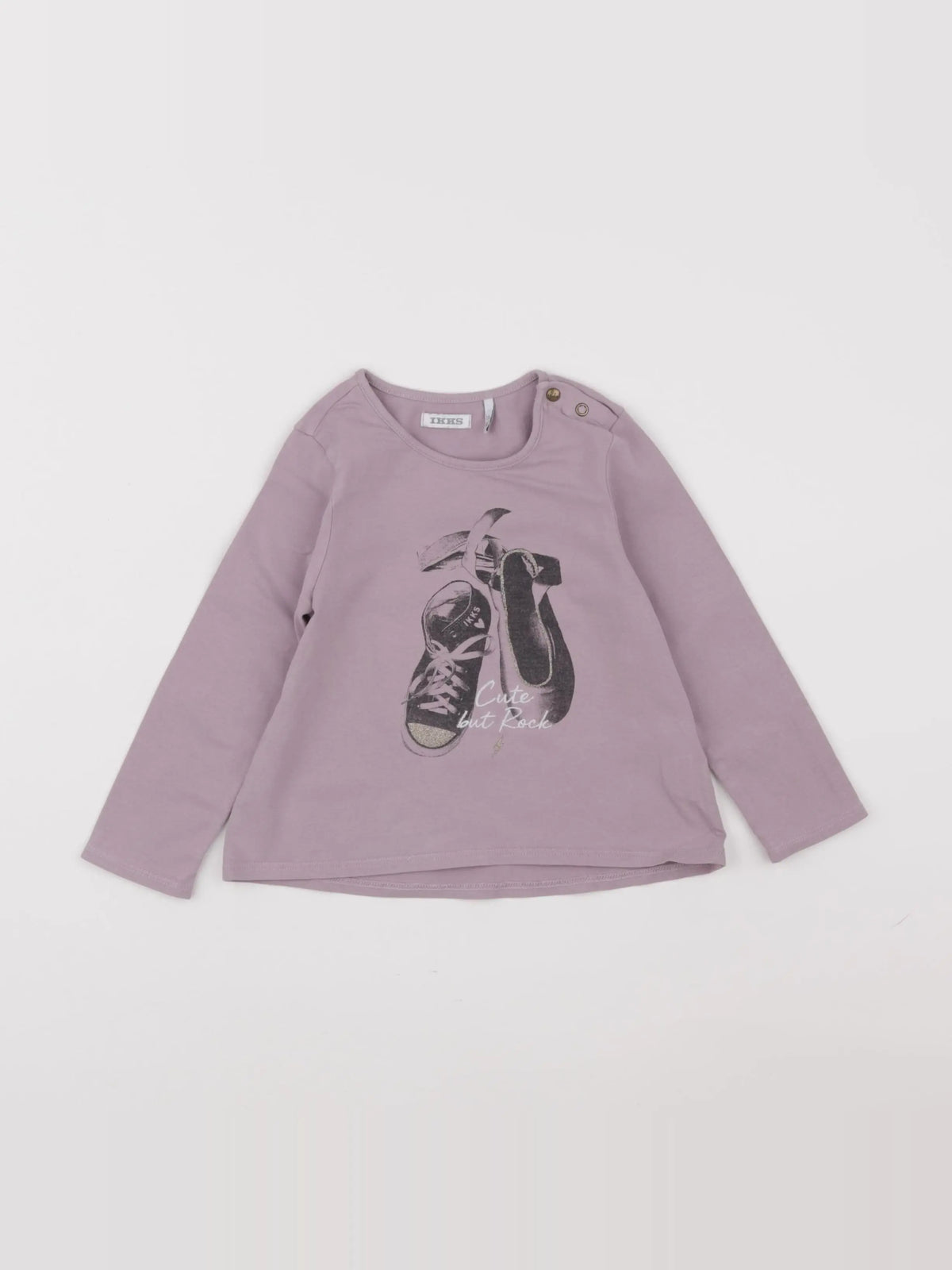 IKKS - tee-shirt violet - 2 ans