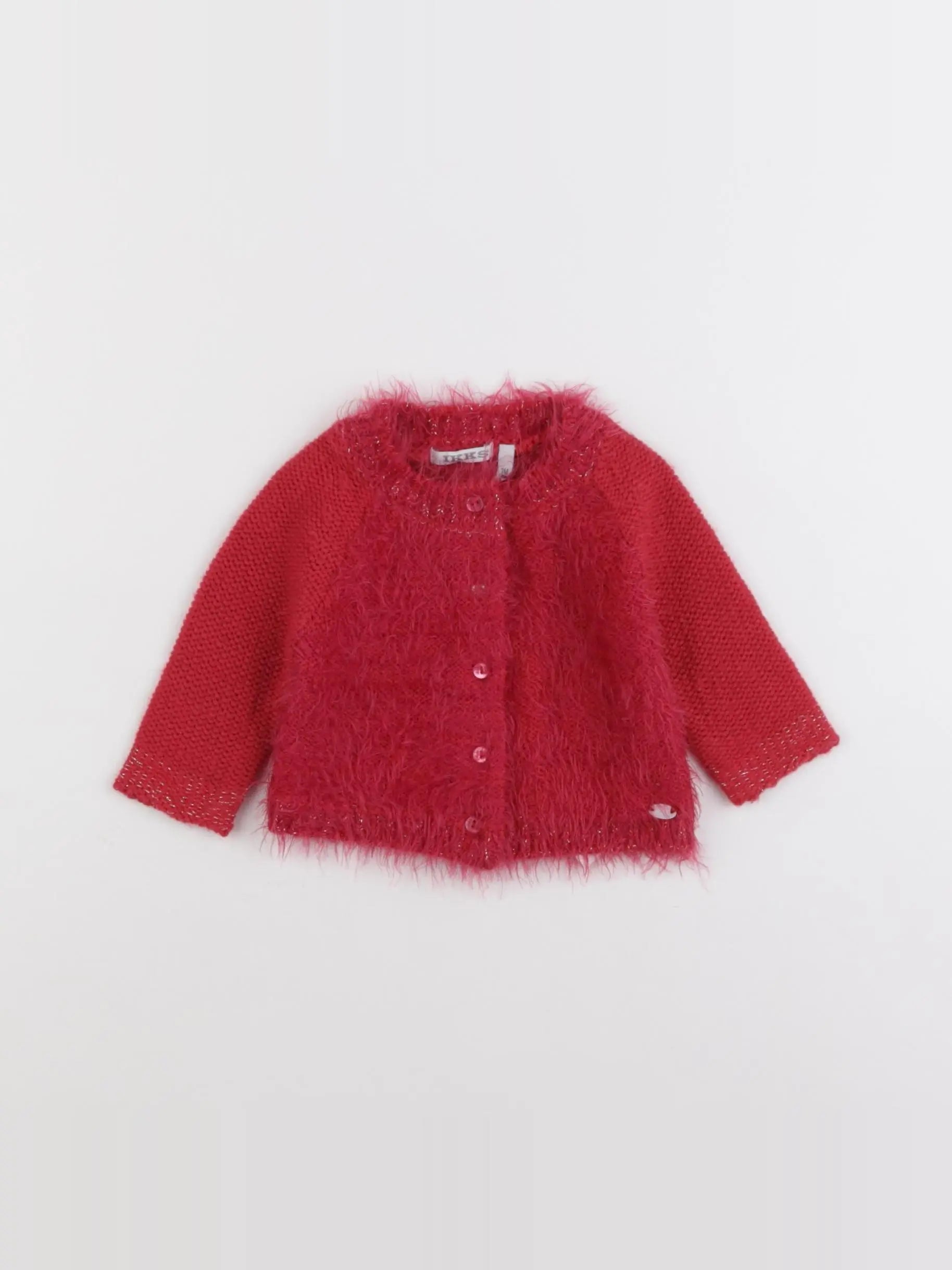 IKKS - gilet rose - 3 mois