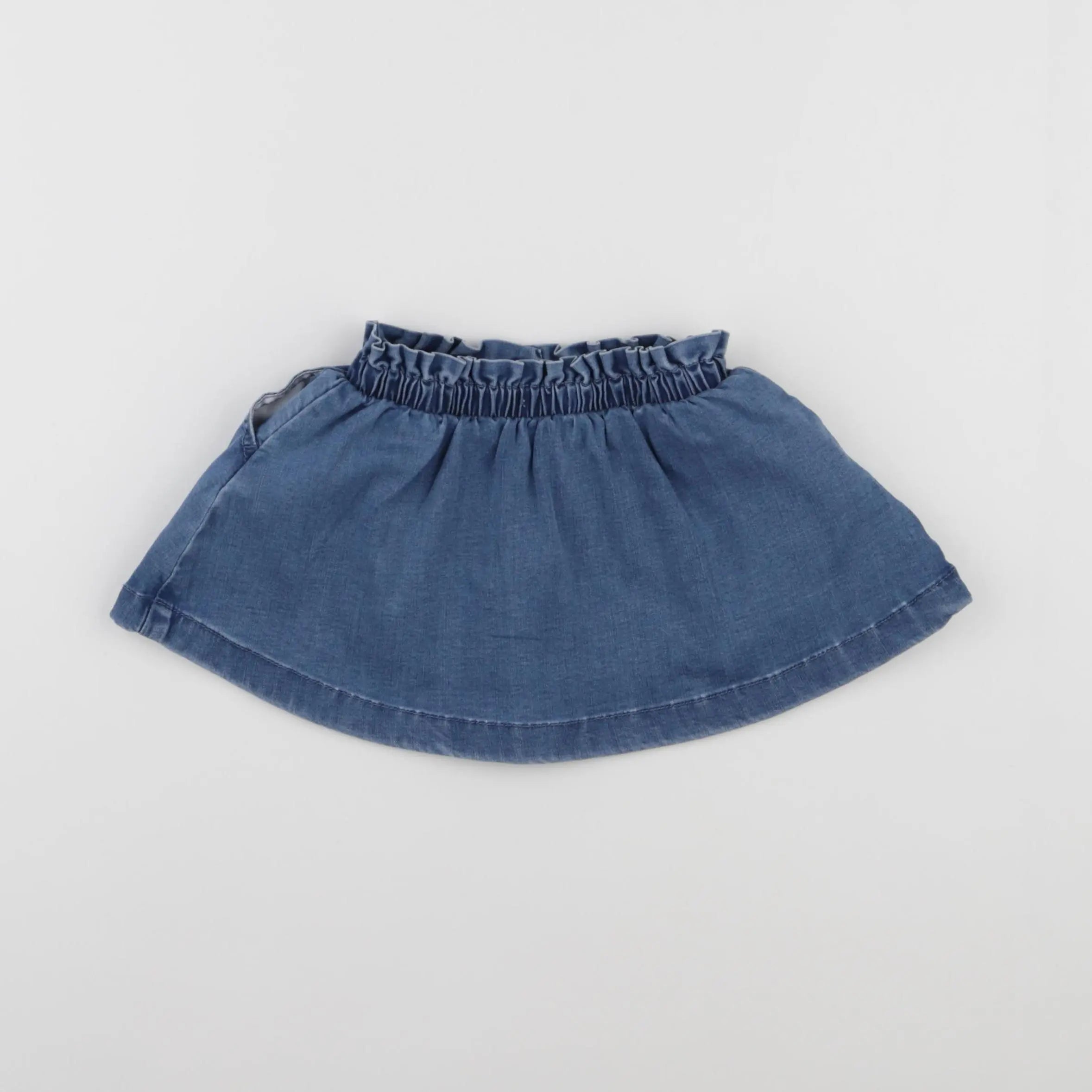 Vertbaudet - jupe bleu - 18 mois