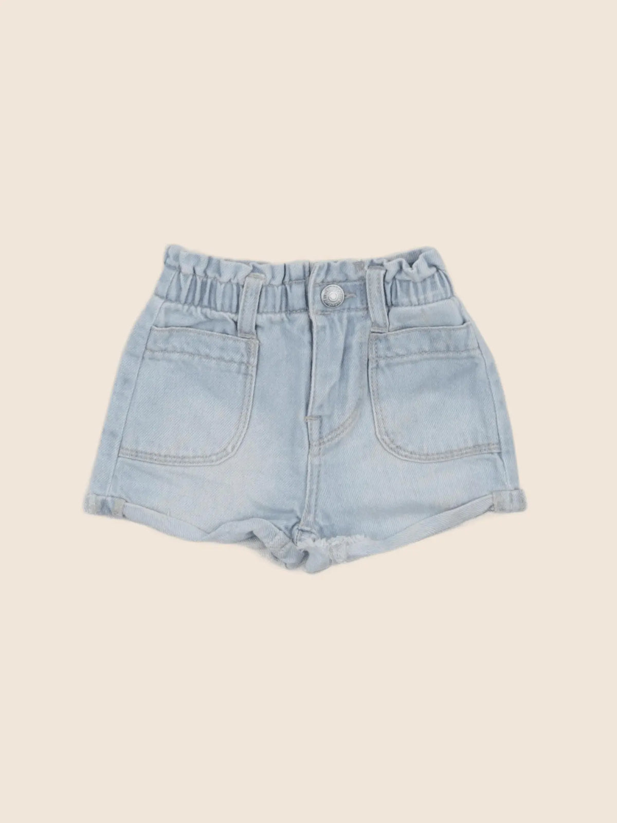 Levi's - short bleu - 3 mois