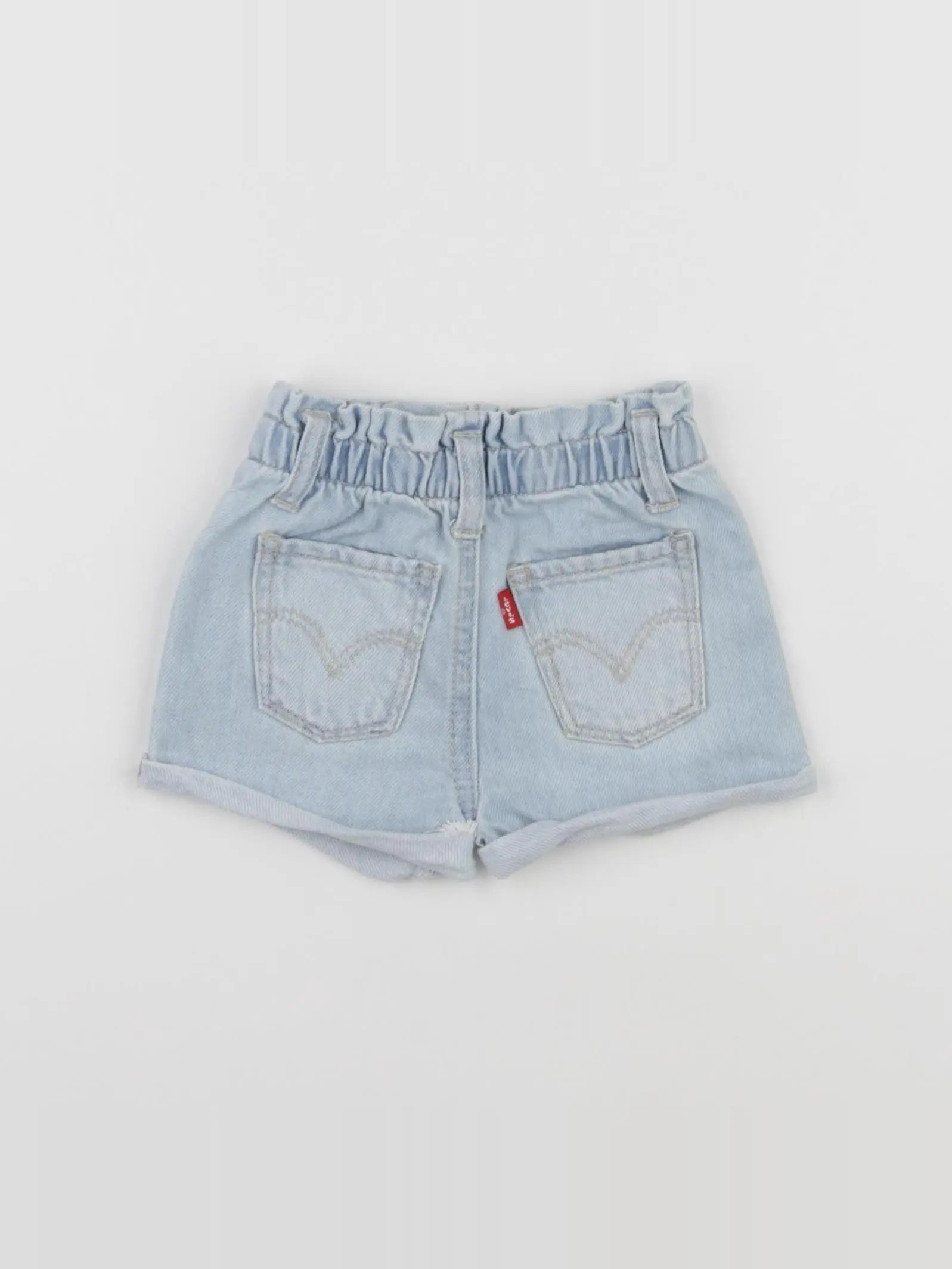 Levi's - short bleu - 3 mois